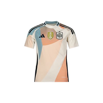 Spanien Away Replica Kinder Fussballtrikot Frauen EM 2025 von adidas Performance