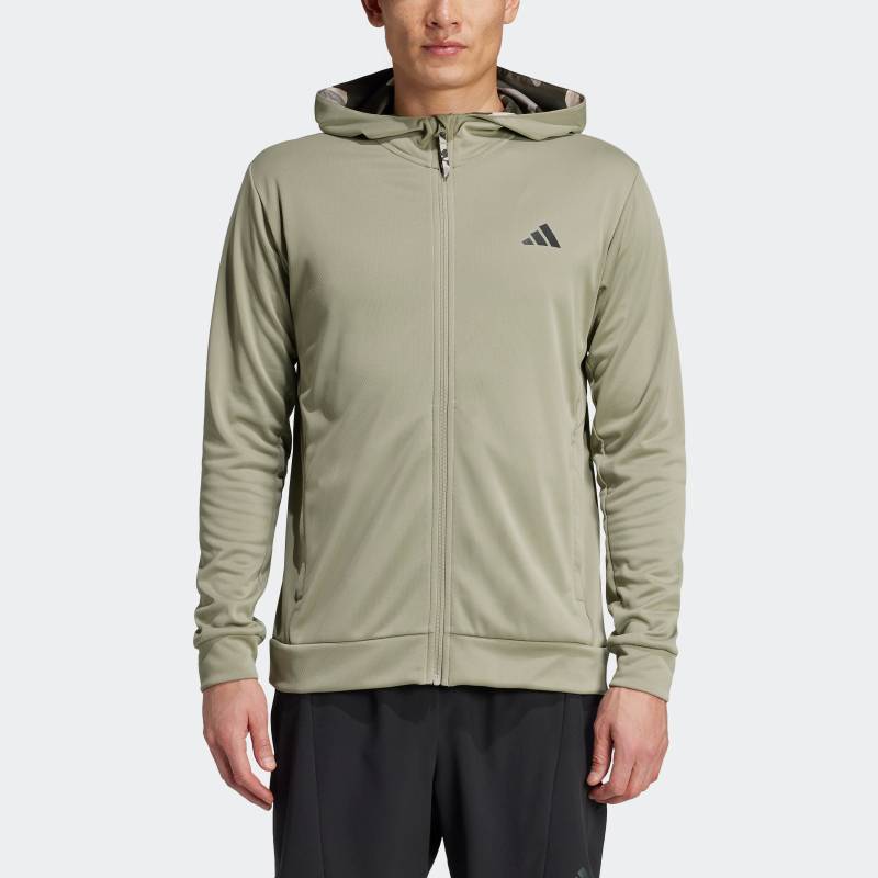 adidas Performance Kapuzensweatjacke »CAMO FZ HD« von adidas Performance