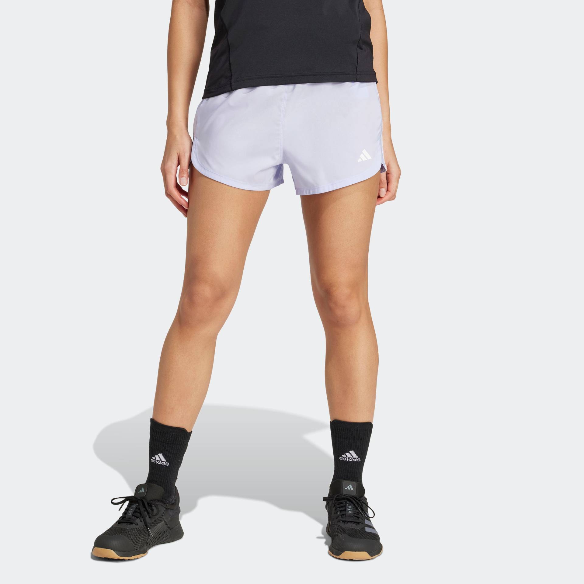 adidas Performance Shorts »PACER WVN HIGH«, (1 tlg.), Woven Trainingsshorts mit hohem Bund von adidas Performance