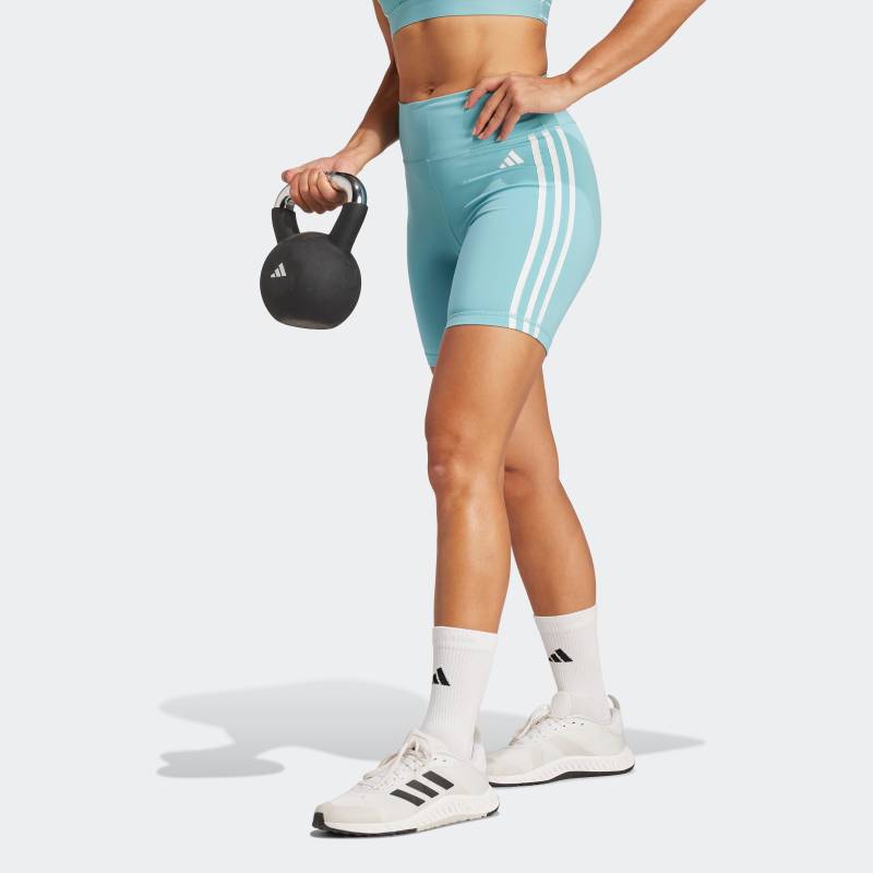 adidas Performance Shorts »TRAINING ESSENTIALS 3STREIFEN HIGHWAISTED KURZE«, (1 tlg.) von adidas Performance