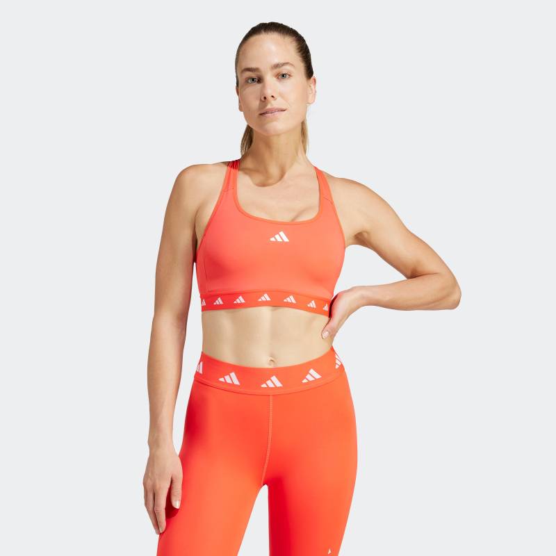 adidas Performance Sport-BH »POWERREACT TRAINING MEDIUM-SUPPORT TECHFIT« von adidas Performance