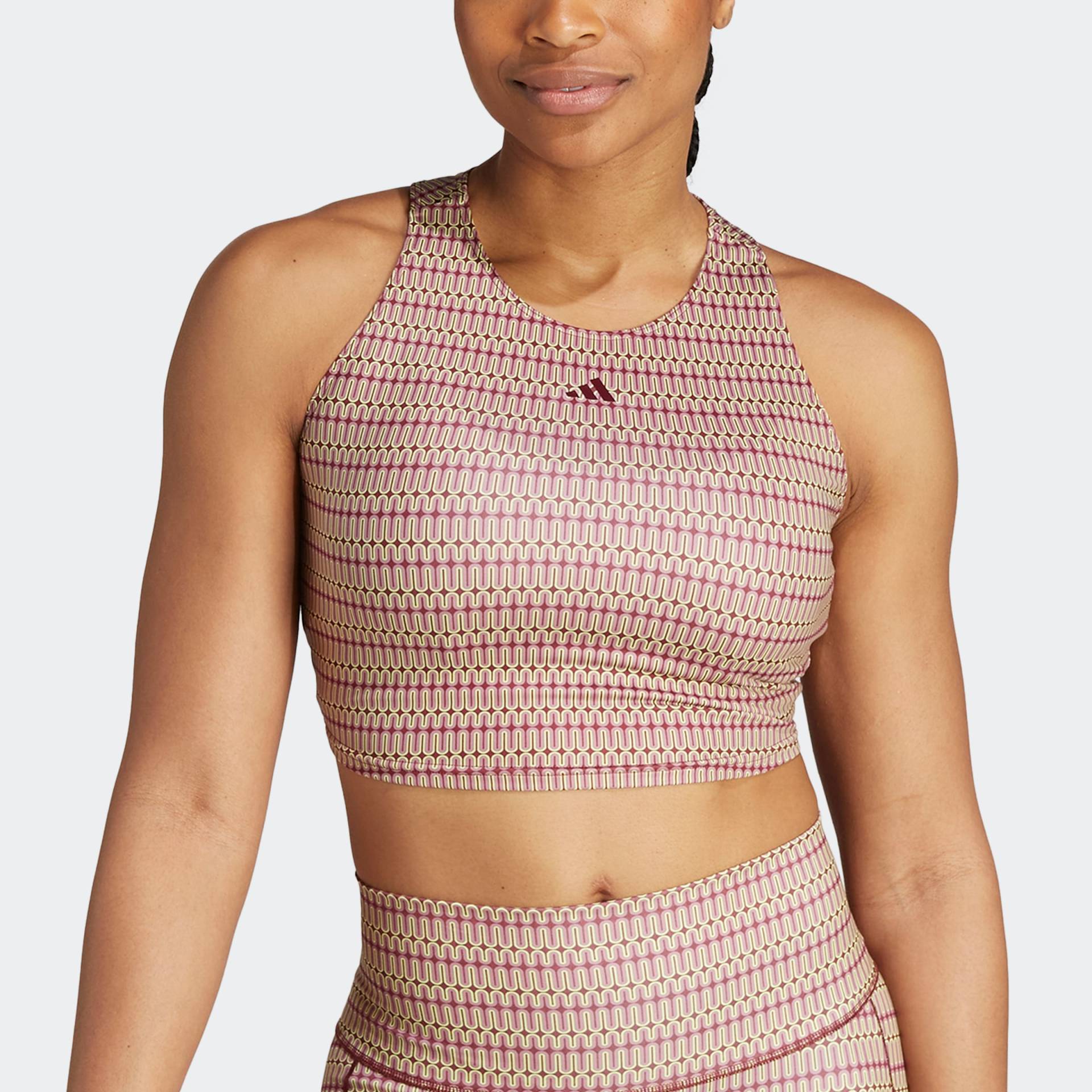 adidas Performance Tanktop »YOGA STUDIO PRINT CROPTOP« von adidas Performance