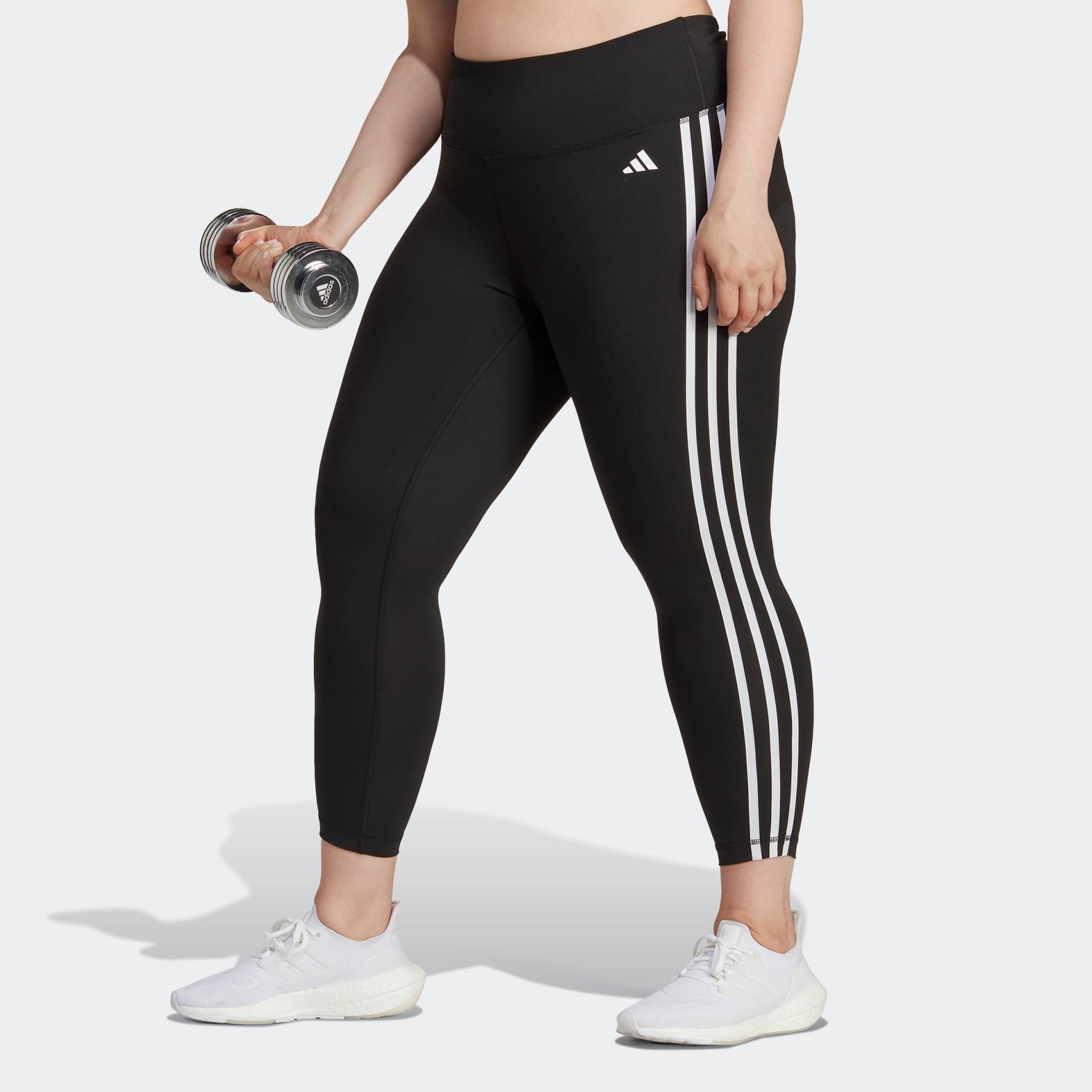 adidas Performance Trainingstights »TRAIN ESSENTIALS 3-STREIFEN HIGH-WAISTED – GROSSE GRÖSSEN«, (1 tlg.) von adidas Performance