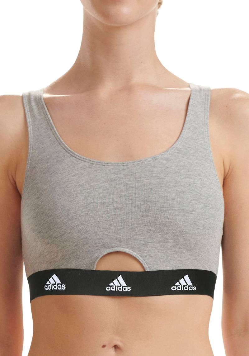 adidas Sportswear Bralette »"Real Cool Cotton"«, mit modischem Rückenausschnitt von adidas Sportswear