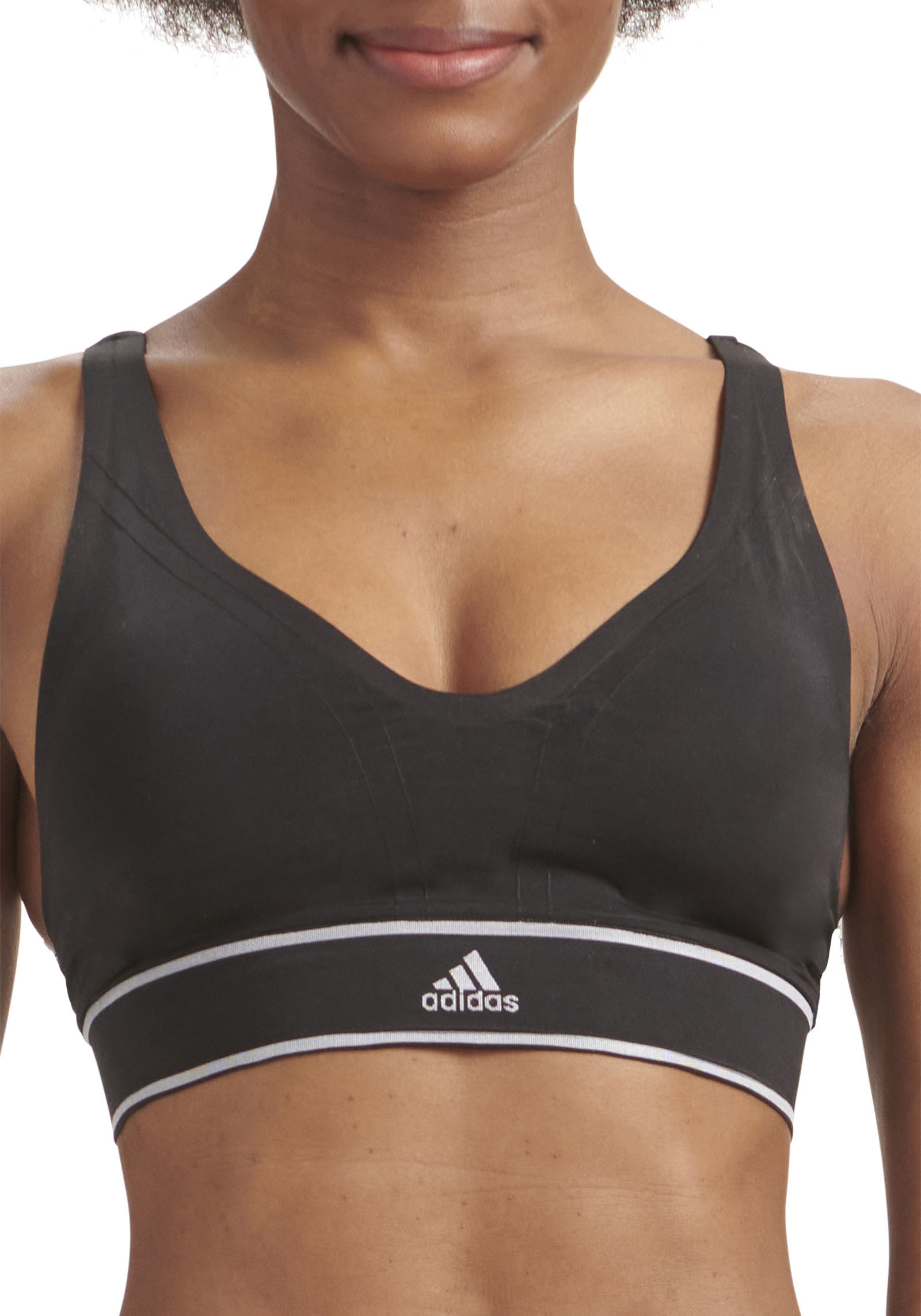 adidas Sportswear Sport-BH, mit breitem Logo-Unterbrustband adidas Sportswear Sport-BH, mit breitem Logo-Unterbrustband von adidas Sportswear