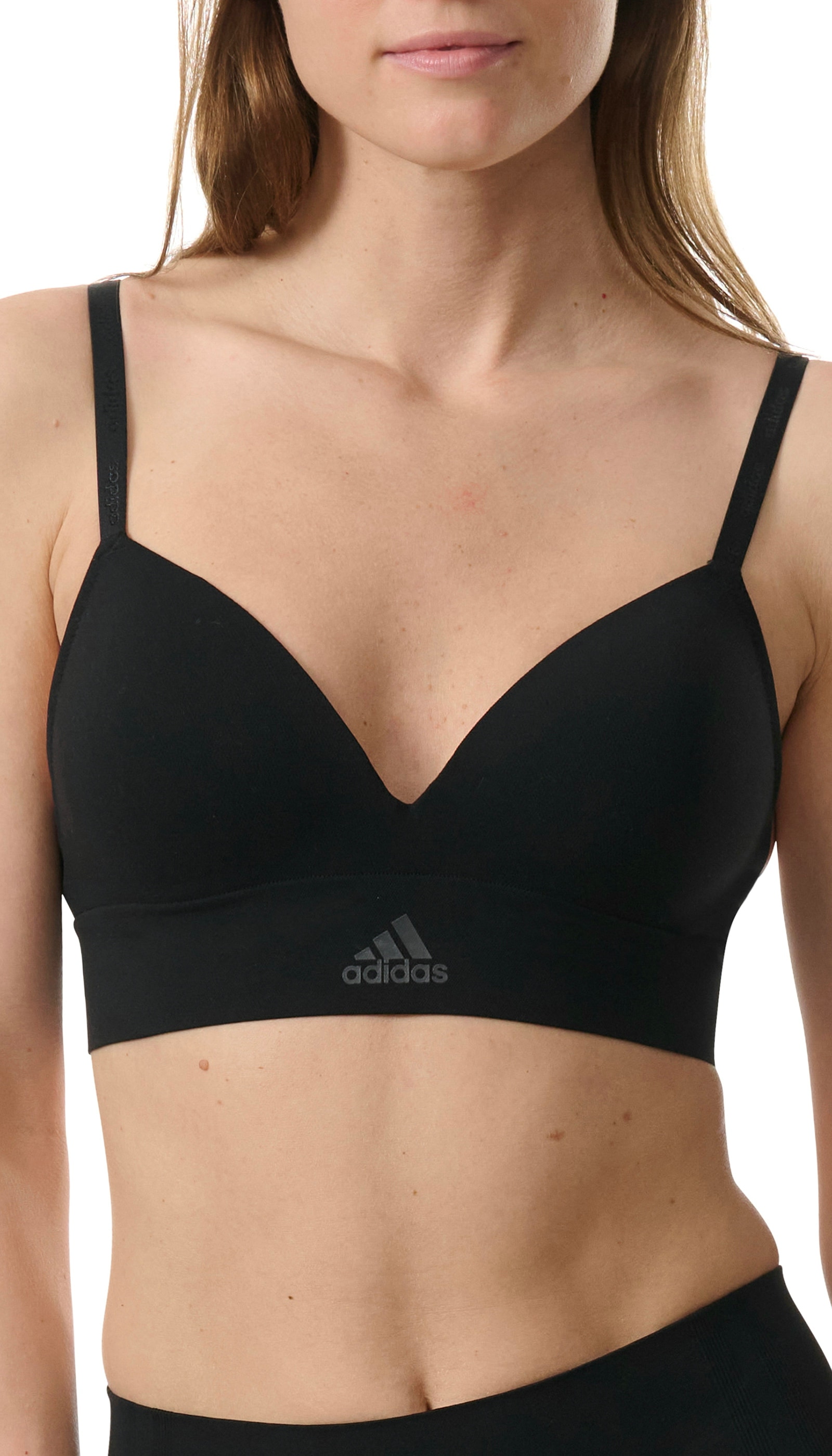 adidas Sportswear Bügelloser BH »"Sport Active Seamless Micro Stretch"«, mit elastischem Brustband von adidas Sportswear