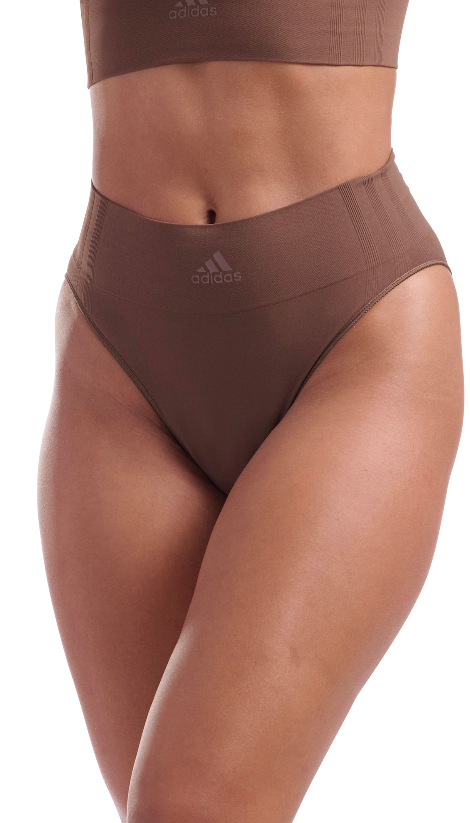 adidas Sportswear High-Waist-Slip »Sport Active Seamless Micro Stretch«, (2er Pack), antibakteriell, geruchshemmend und feuchtigkeitsregulierend von adidas Sportswear