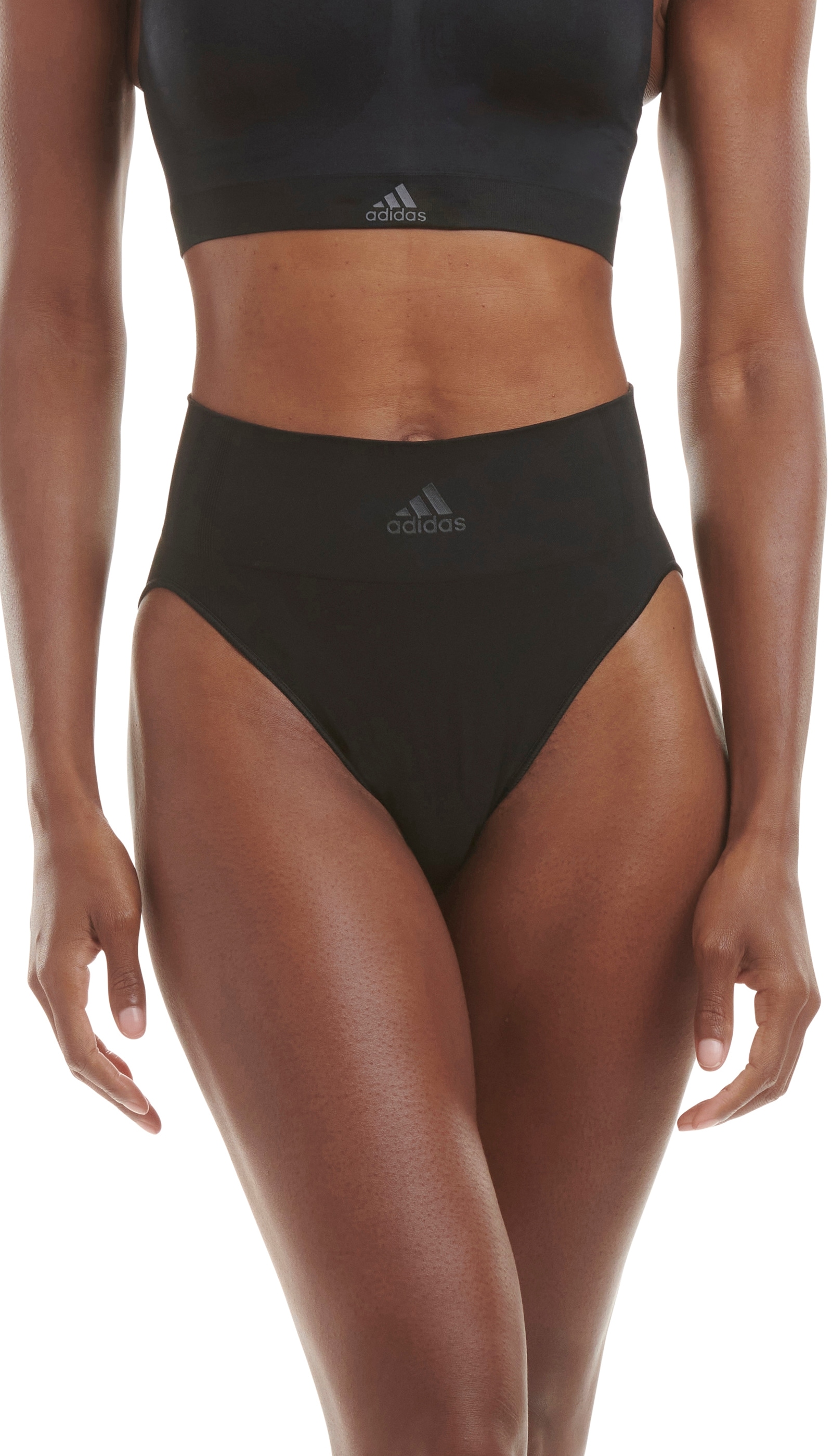 adidas Sportswear High-Waist-Slip »Sport Active Seamless Micro Stretch«, (2er Pack), antibakteriell, geruchshemmend und feuchtigkeitsregulierend von adidas Sportswear