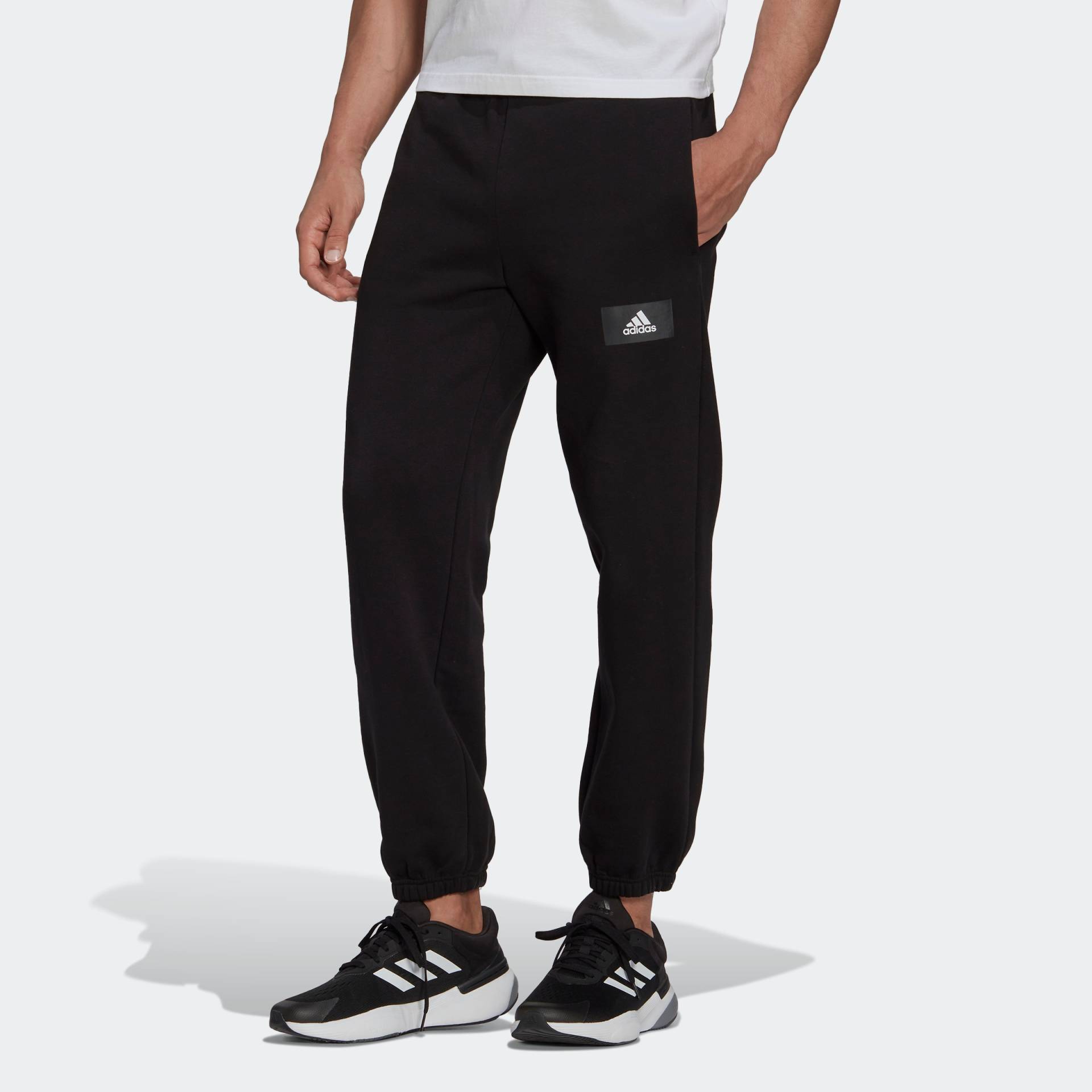 adidas Sportswear Sporthose »ESSENTIALS FEELVIVID COTTON FLEECE STRAIGHT LEG«, (1 tlg.) von adidas Sportswear