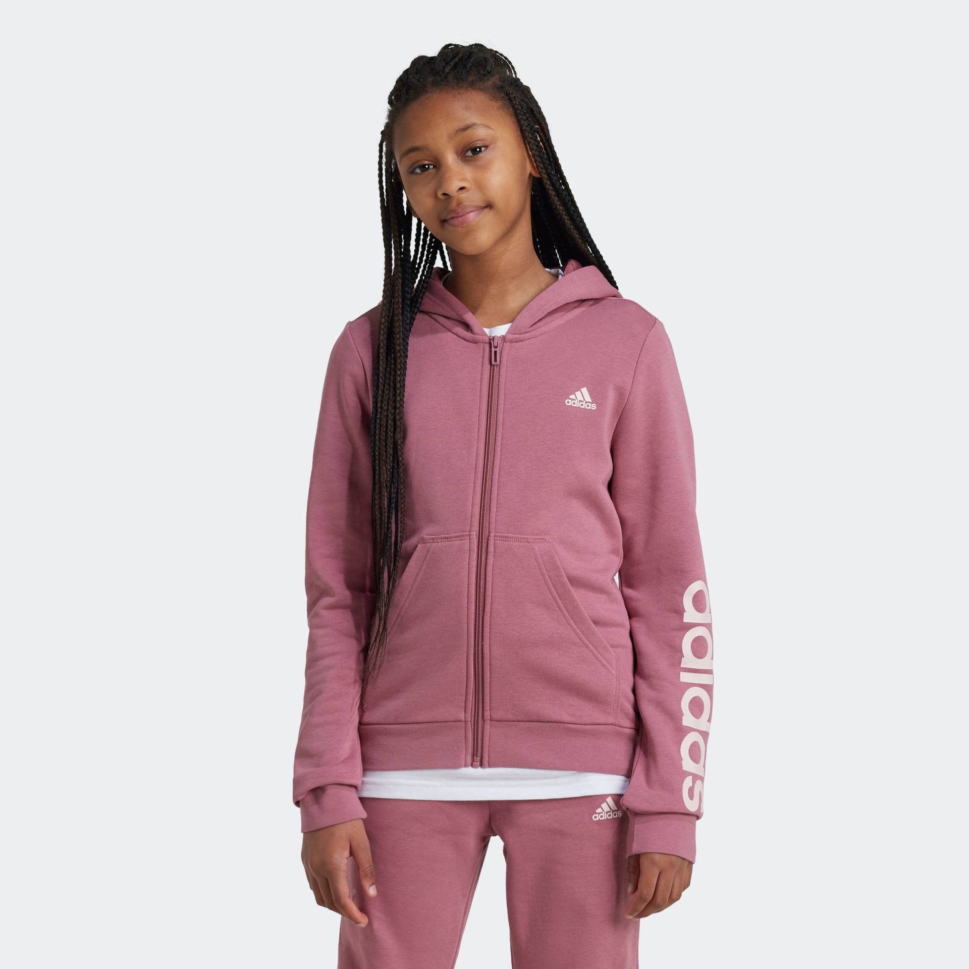 adidas Sportswear Kapuzensweatjacke »ESSENTIALS LINEAR LOGO KAPUZENJACKE« von adidas Sportswear