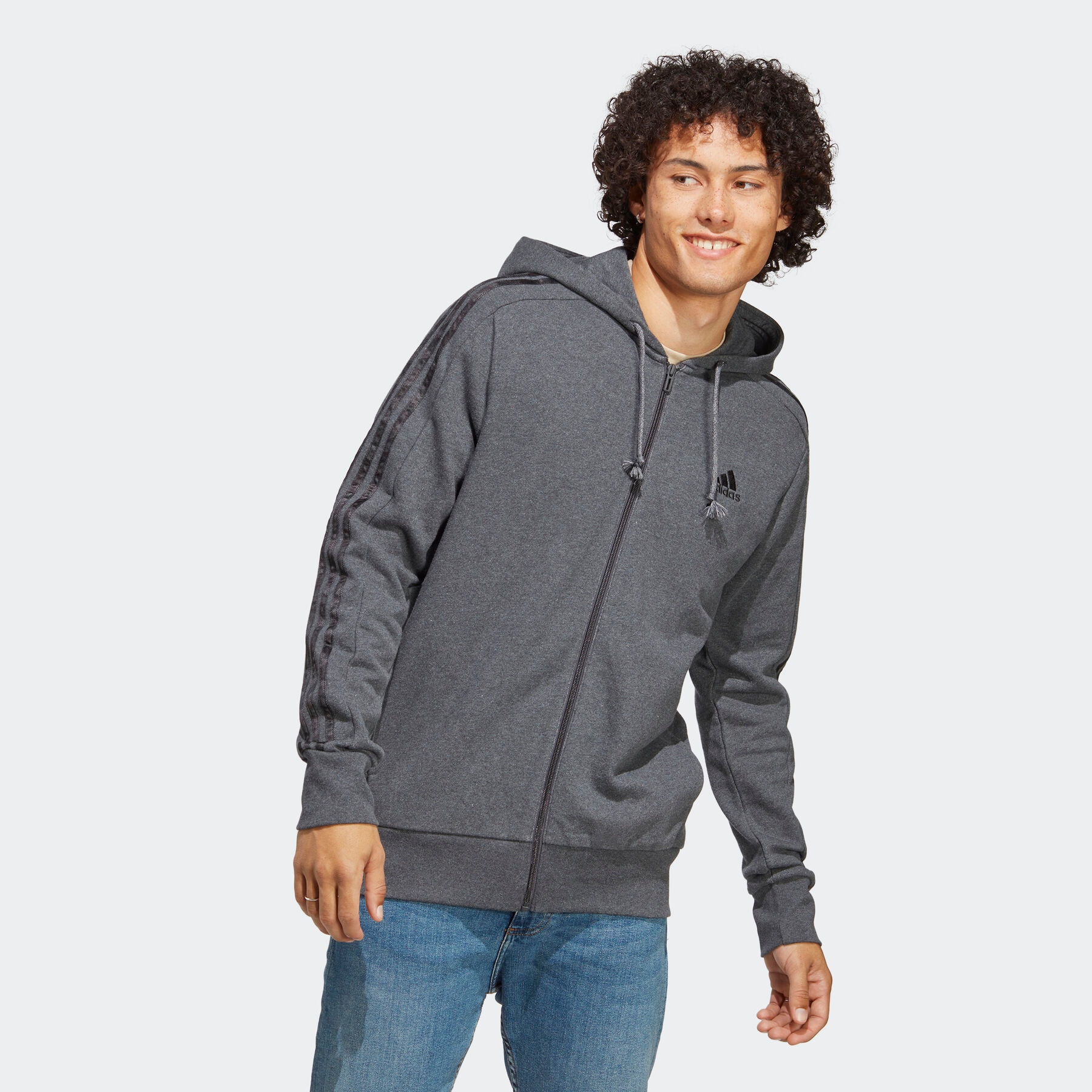 adidas Sportswear Kapuzensweatjacke »M 3S FT FZ HD« von adidas Sportswear