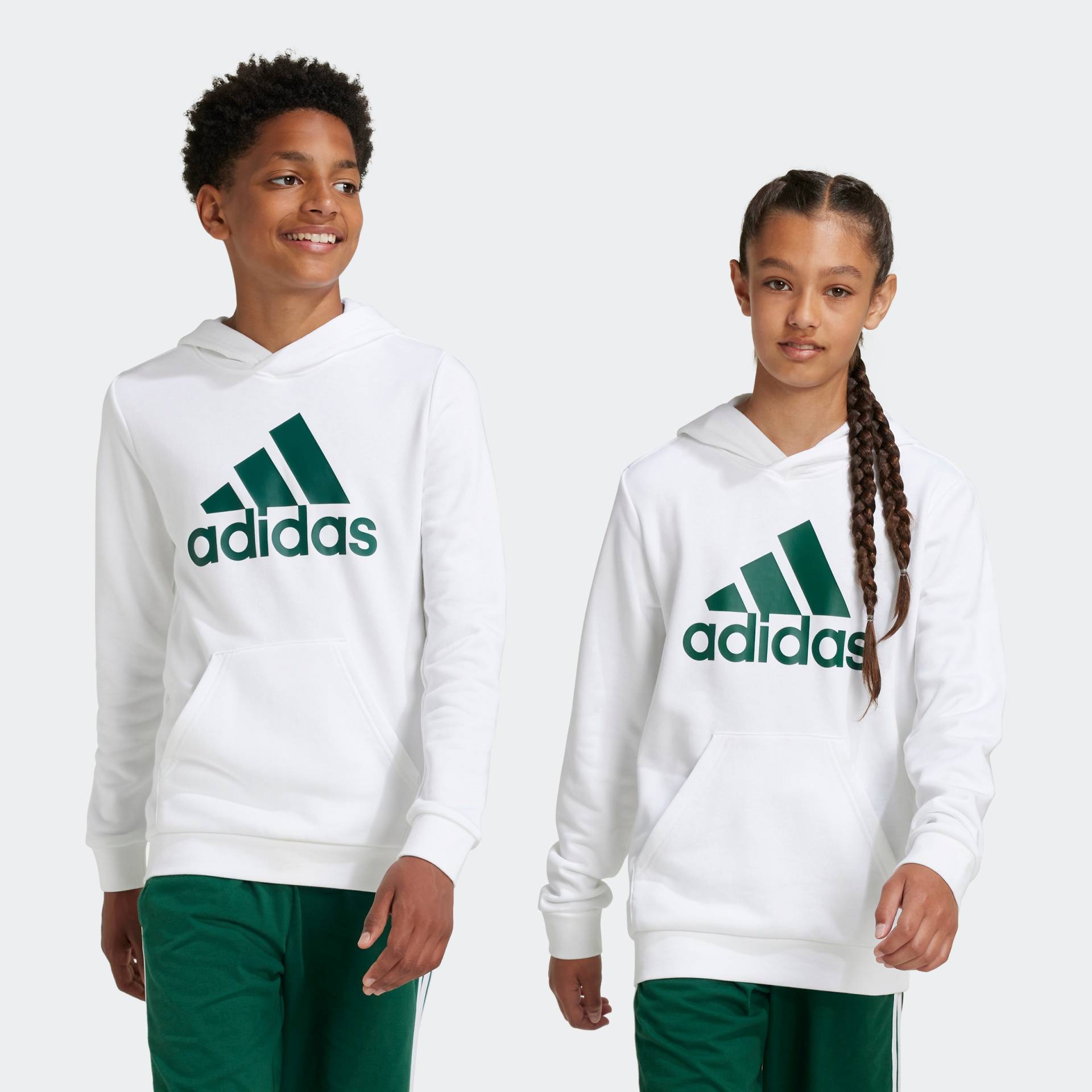 adidas Sportswear Kapuzensweatshirt »BIG LOGO ESSENTIALS COTTON HOODIE« von adidas Sportswear