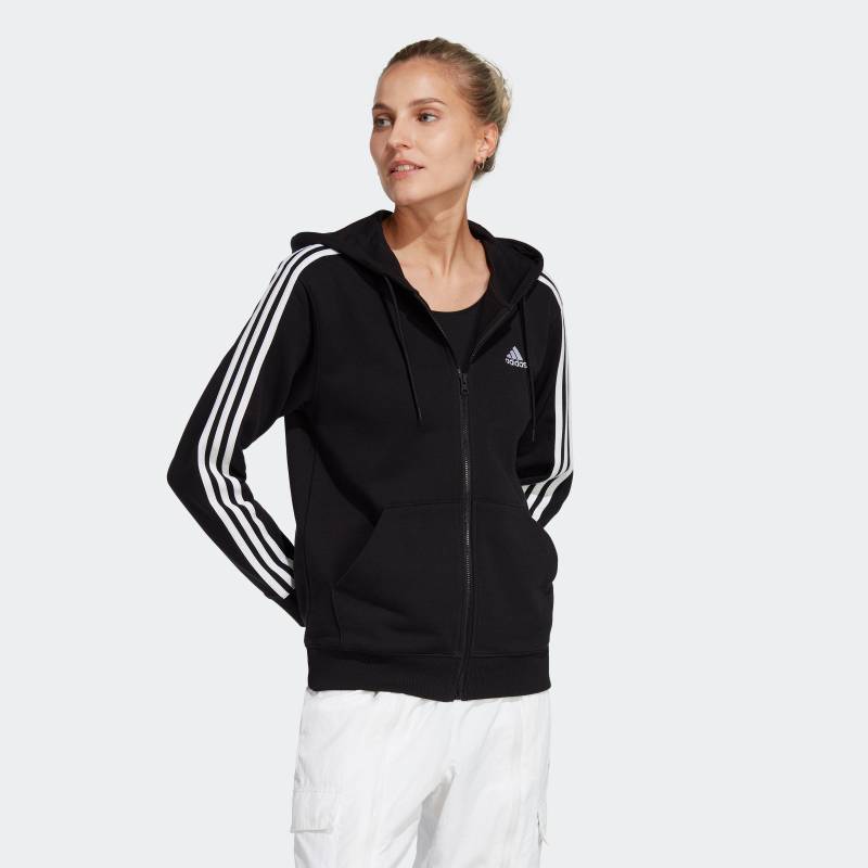 adidas Sportswear Outdoorjacke »ESSENTIALS 3STREIFEN FRENCH TERRY REGULAR KAPUZENJACKE«, mit Kapuze von adidas Sportswear