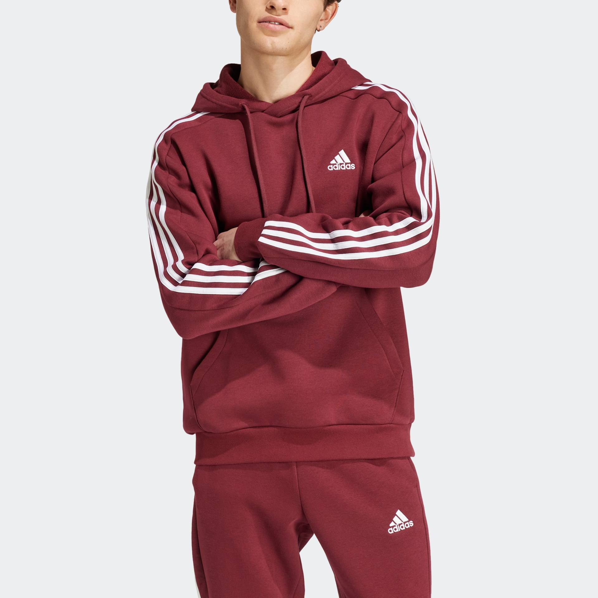 adidas Sportswear Kapuzensweatshirt »ESSENTIALS 3STREIFEN HOODIE« von adidas Sportswear