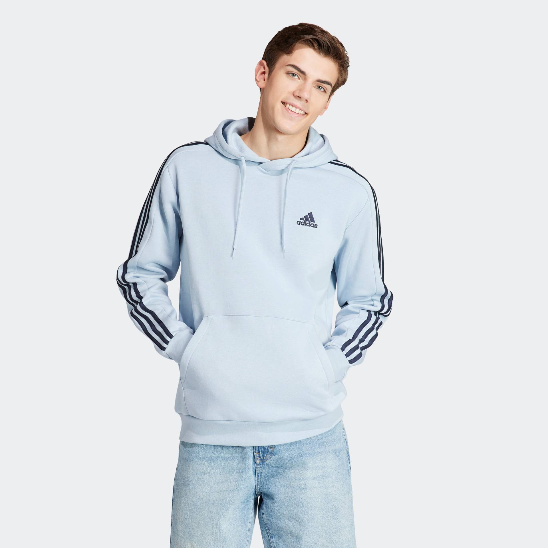 adidas Sportswear Kapuzensweatshirt »ESSENTIALS 3STREIFEN HOODIE« von adidas Sportswear