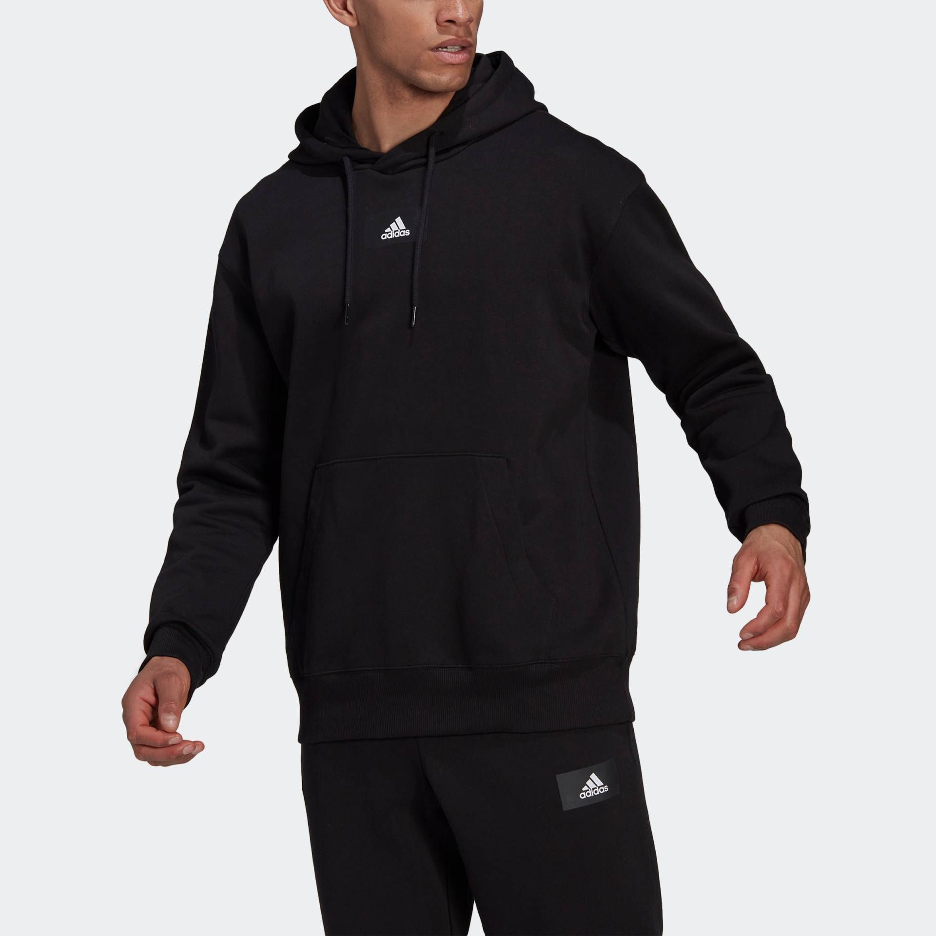 adidas Sportswear Kapuzensweatshirt »ESSENTIALS FEELVIVID COTTON FLEECE DROP SHOULDER HOODIE« von adidas Sportswear