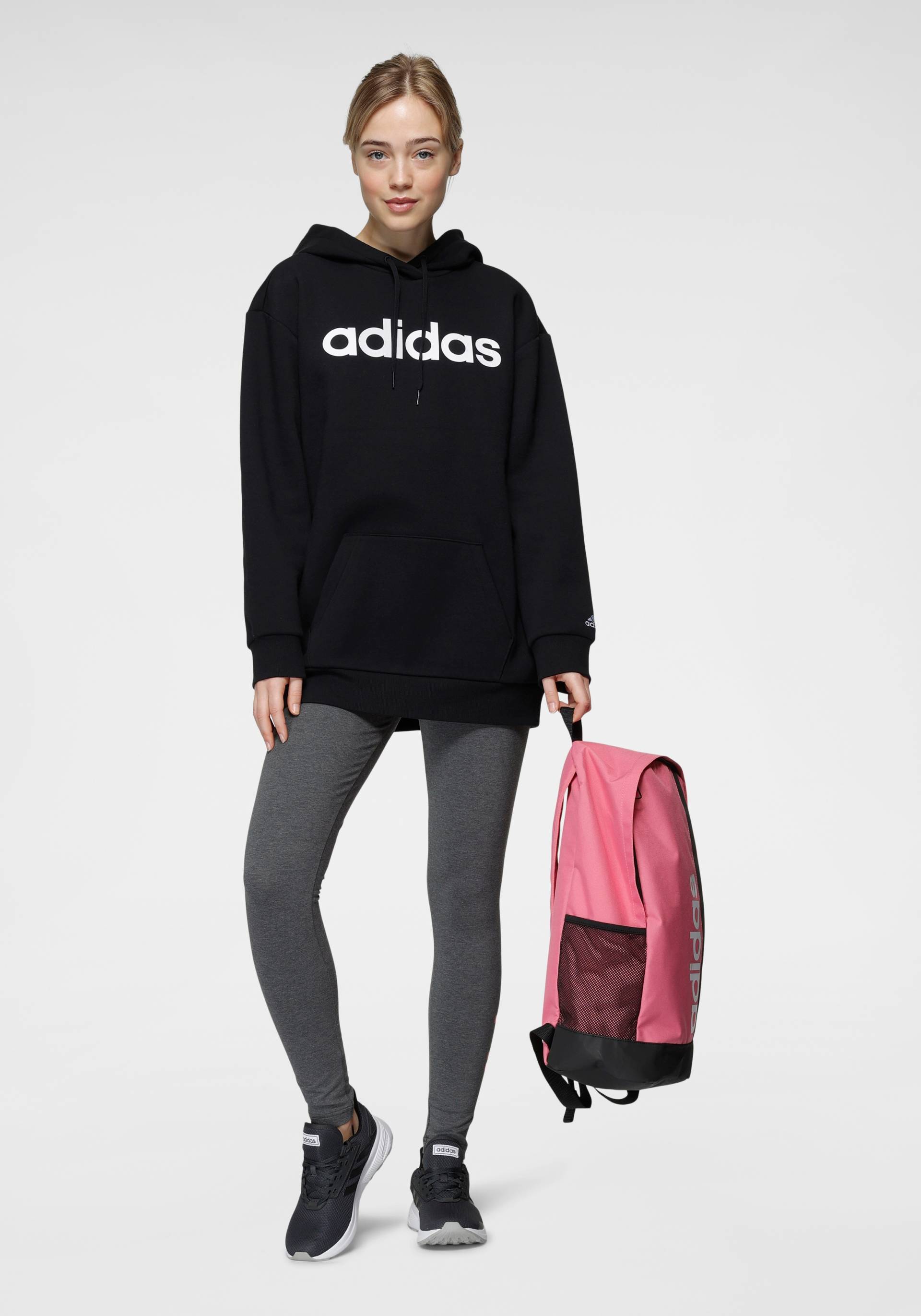 adidas Sportswear Kapuzensweatshirt »ESSENTIALS OVERSIZE FLEECE HOODIE« von adidas Sportswear