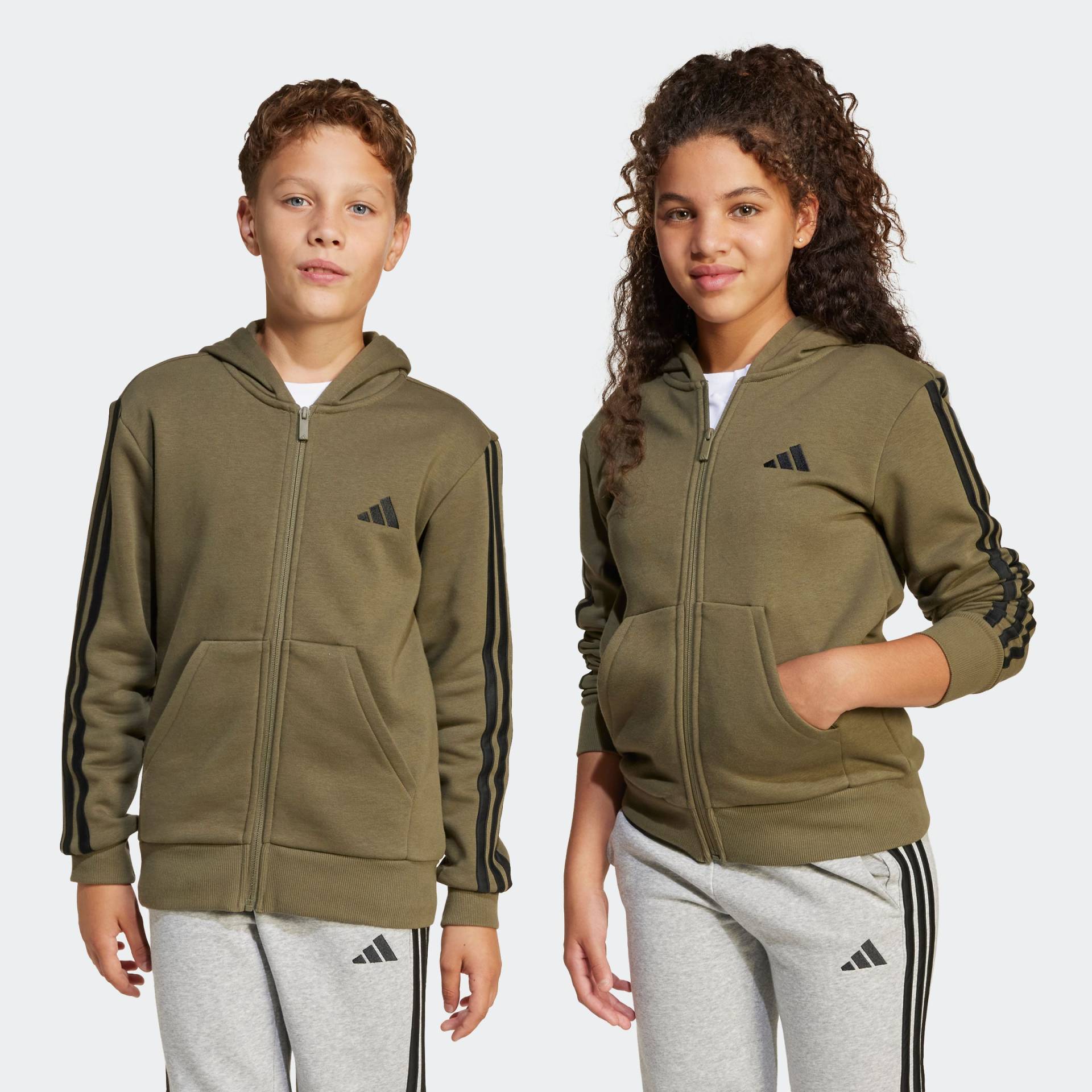 adidas Sportswear Kapuzensweatshirt »J 3S FL FZ HD« adidas Sportswear Kapuzensweatshirt »J 3S FL FZ HD« von adidas Sportswear