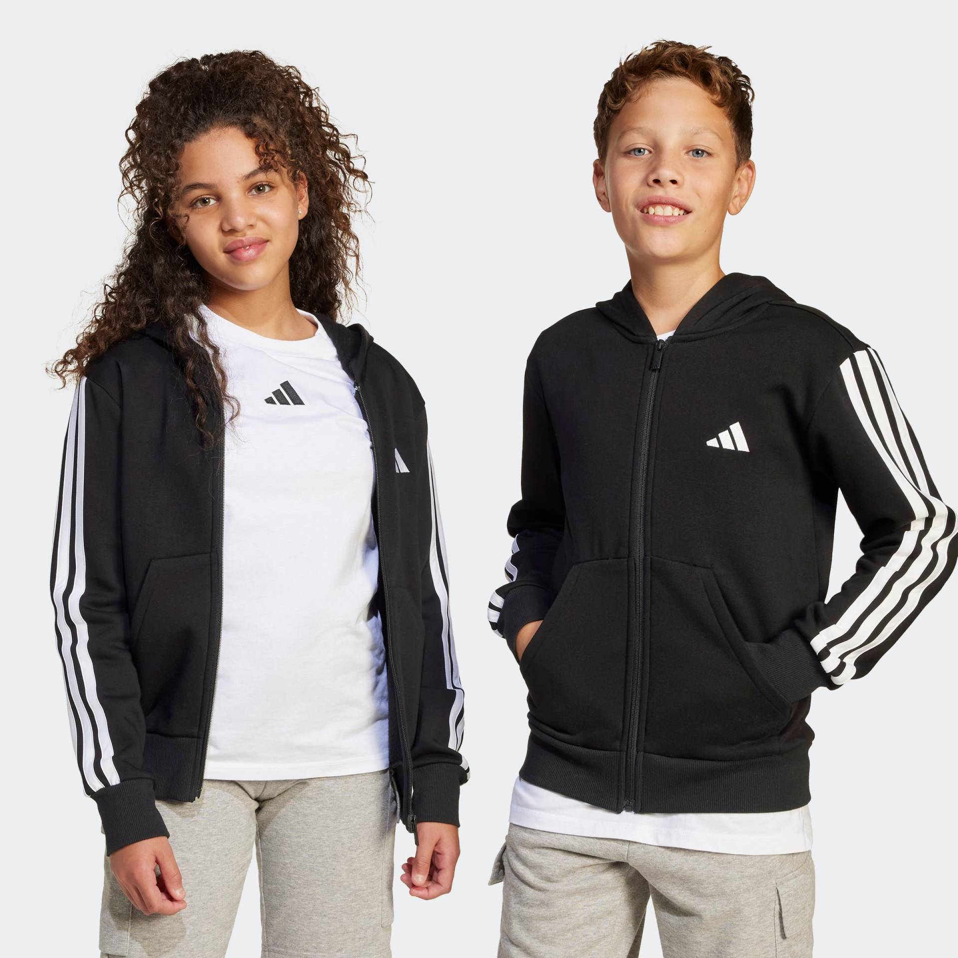 adidas Sportswear Kapuzensweatshirt »J 3S FL FZ HD« adidas Sportswear Kapuzensweatshirt »J 3S FL FZ HD« von adidas Sportswear