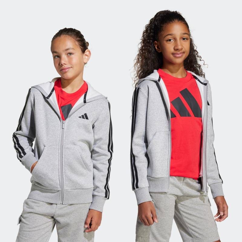 adidas Sportswear Kapuzensweatshirt »J 3S FL FZ HD« von adidas Sportswear