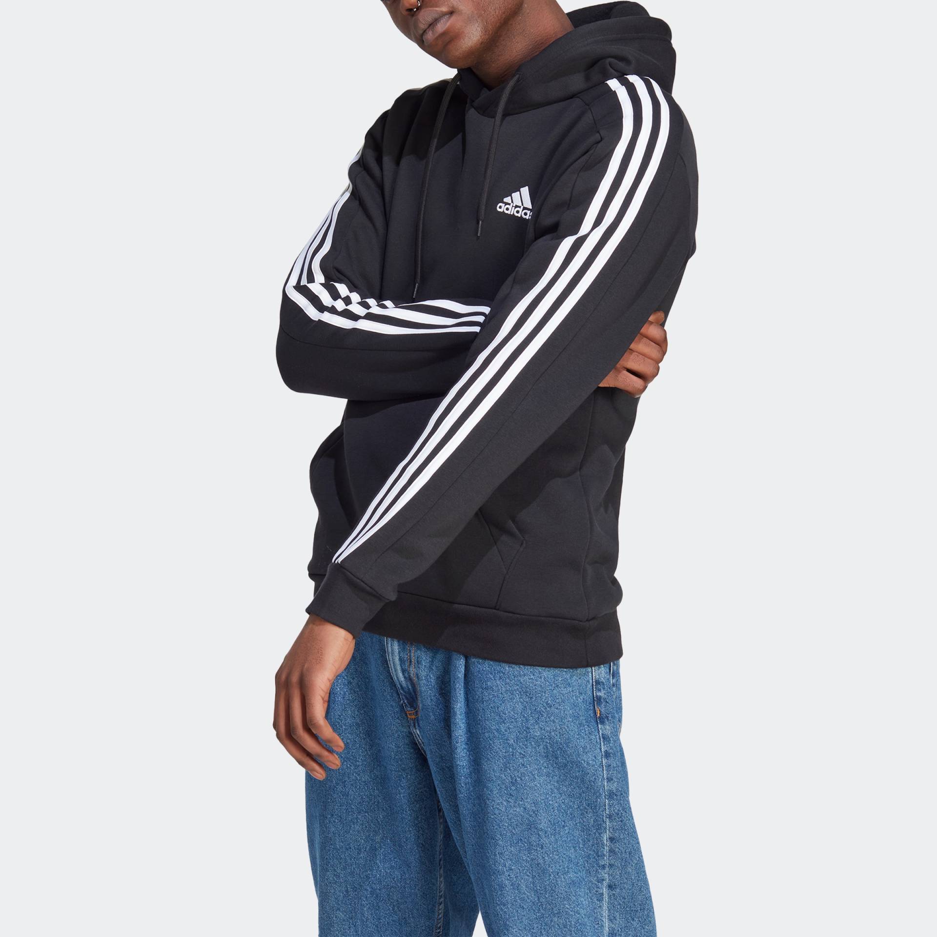 adidas Sportswear Kapuzensweatshirt »ESSENTIALS 3STREIFEN HOODIE« von adidas Sportswear