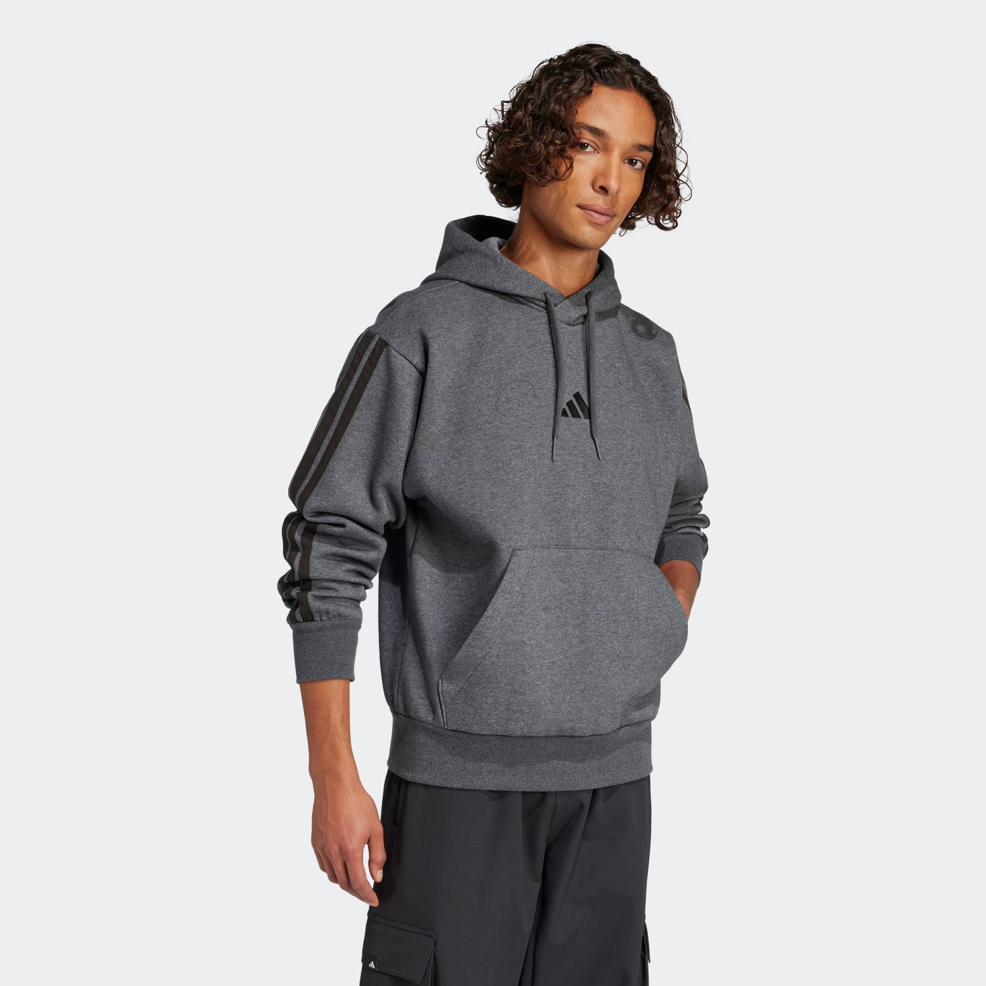 adidas Sportswear Kapuzensweatshirt »M 3S FL HD« von adidas Sportswear