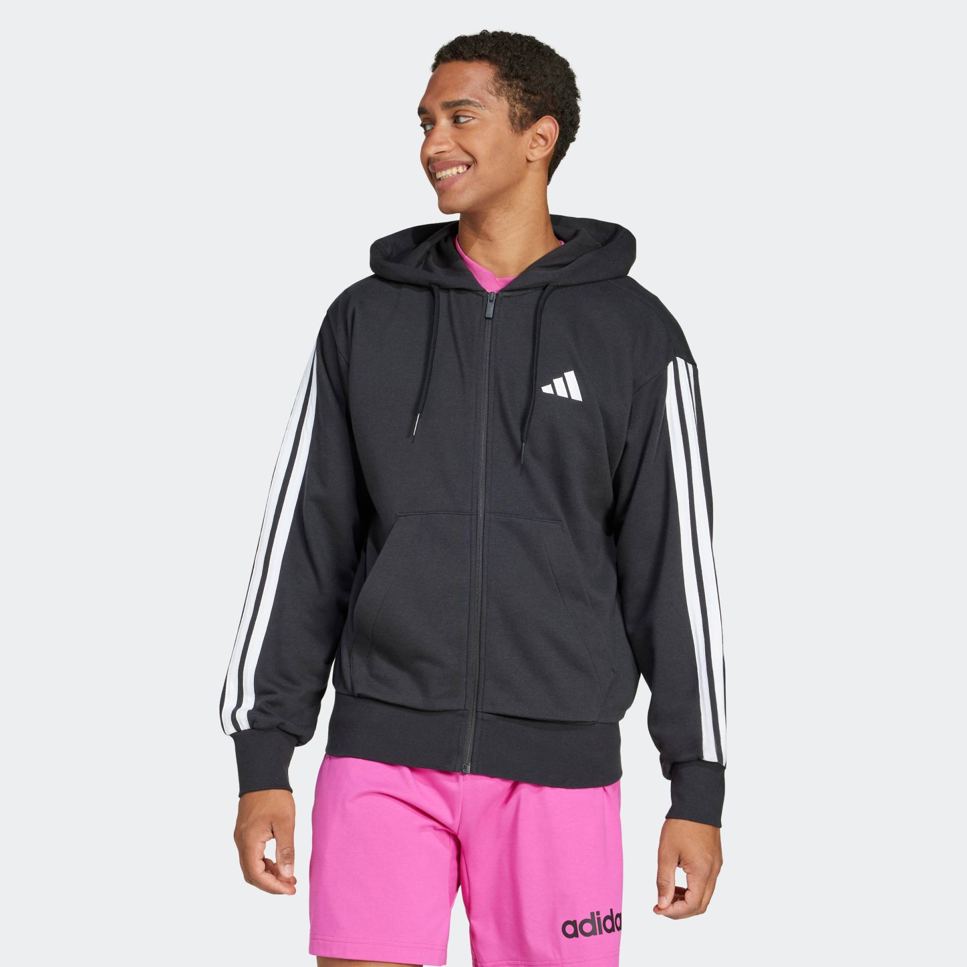 adidas Sportswear Kapuzensweatshirt »M 3S FT FZ HD« von adidas Sportswear