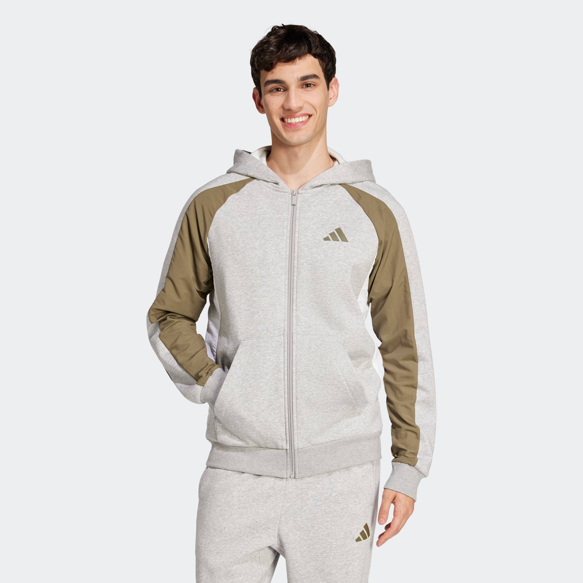 adidas Sportswear Kapuzensweatshirt »M ESS CB FZ HD« von adidas Sportswear