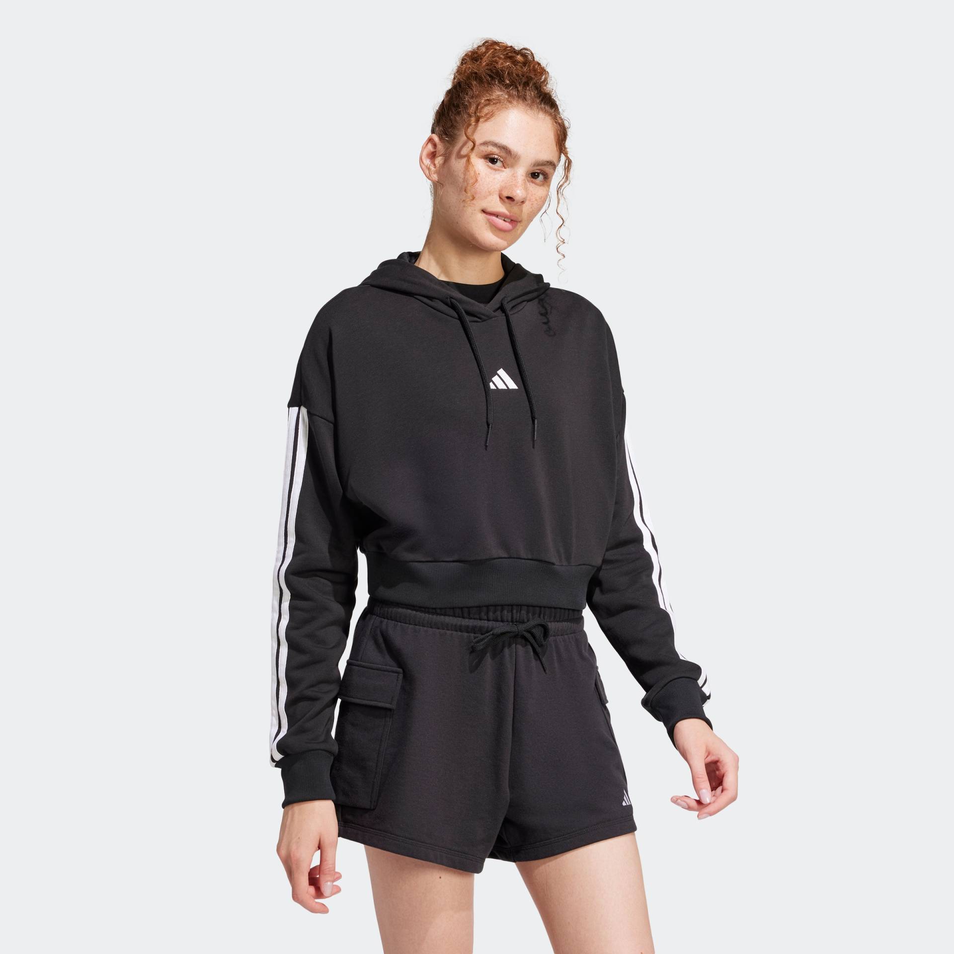 adidas Sportswear Kapuzensweatshirt »W 3S FT CRO HD« von adidas Sportswear