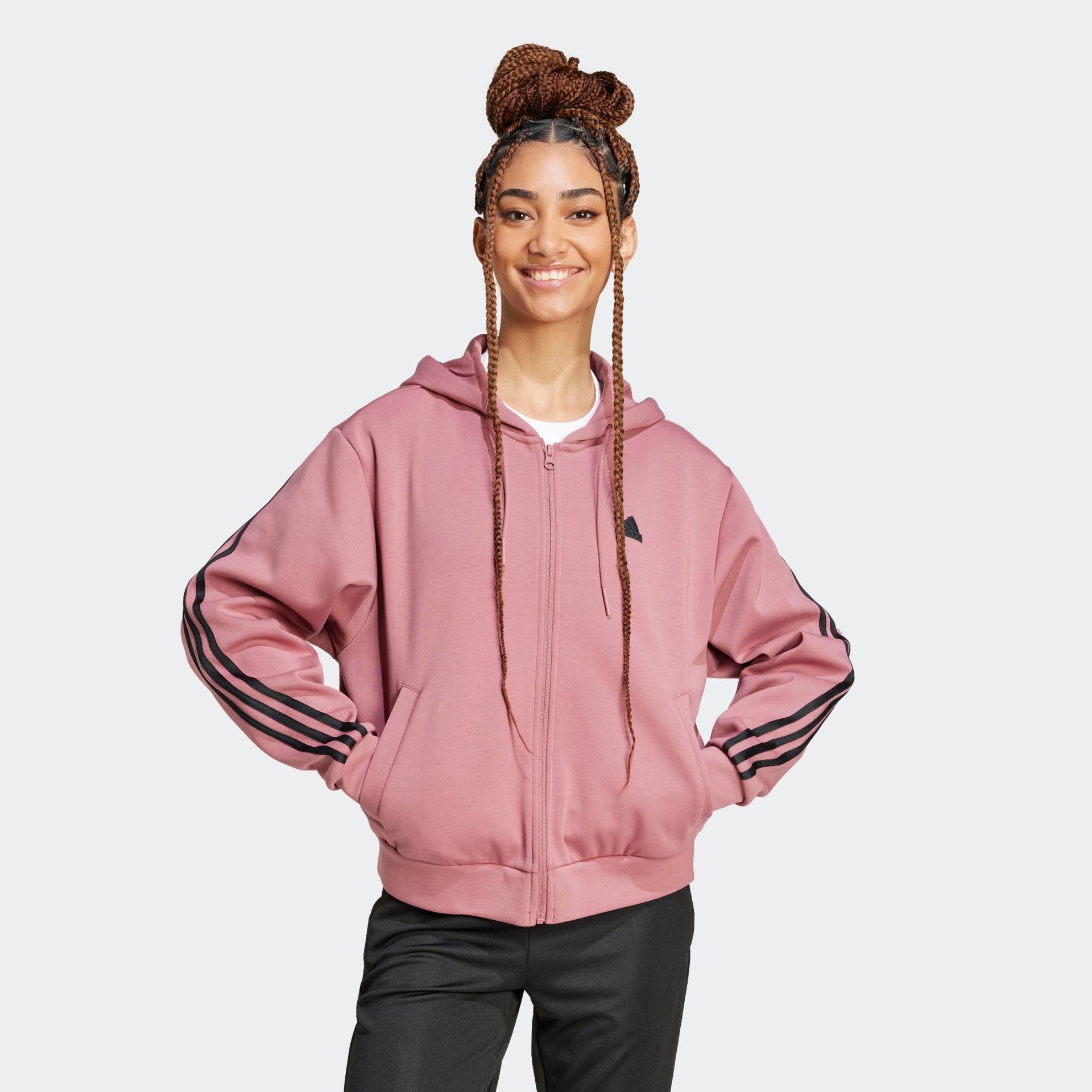 adidas Sportswear Kapuzensweatshirt »W FI 3S FZ HD« von adidas Sportswear