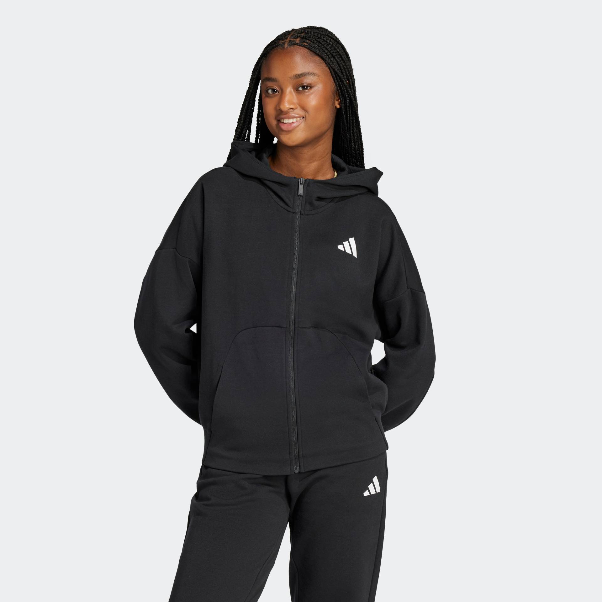 adidas Sportswear Kapuzensweatshirt »W FI SL FZ HD« von adidas Sportswear