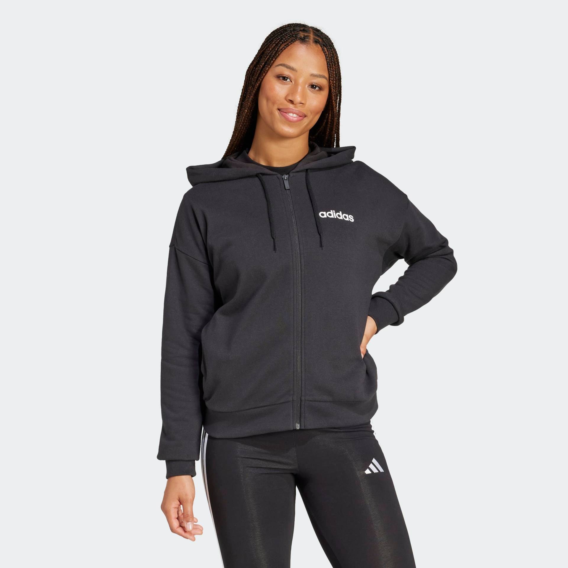 adidas Sportswear Kapuzensweatshirt »W LIN FT FZ HD« von adidas Sportswear