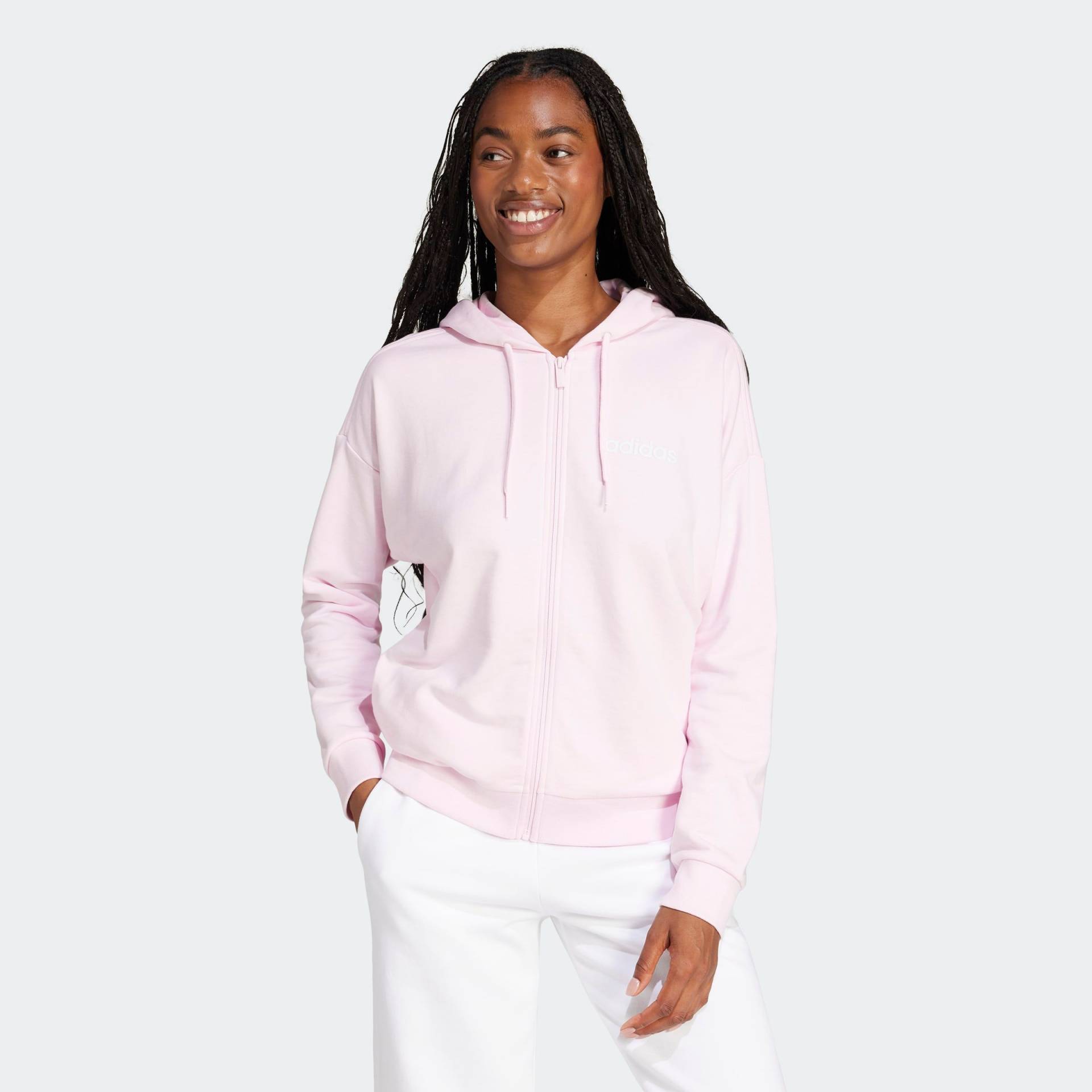 adidas Sportswear Kapuzensweatshirt »W LIN FT FZ HD« von adidas Sportswear