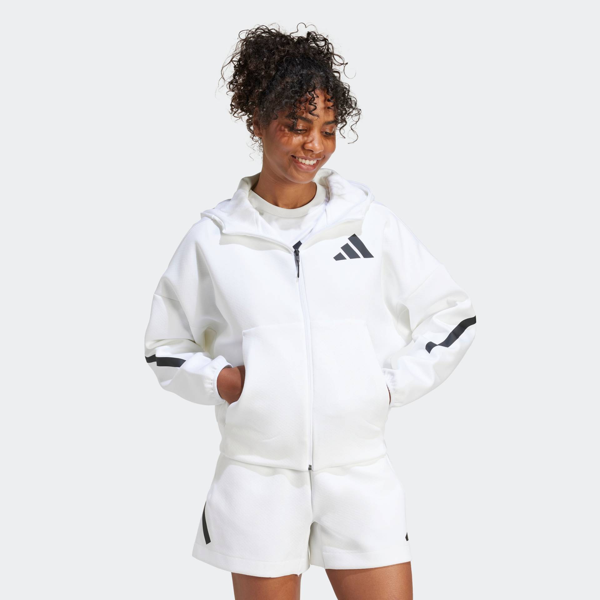 adidas Sportswear Kapuzensweatshirt »W Z.N.E. FZ« von adidas Sportswear