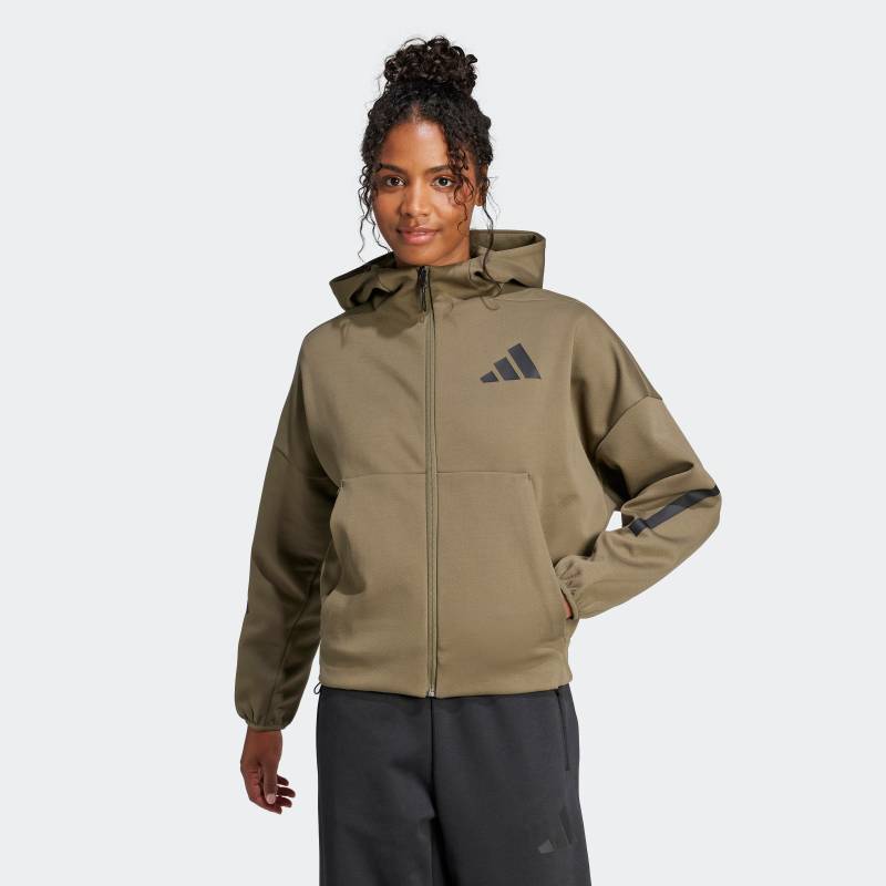 adidas Sportswear Kapuzensweatshirt »W Z.N.E. FZ« von adidas Sportswear