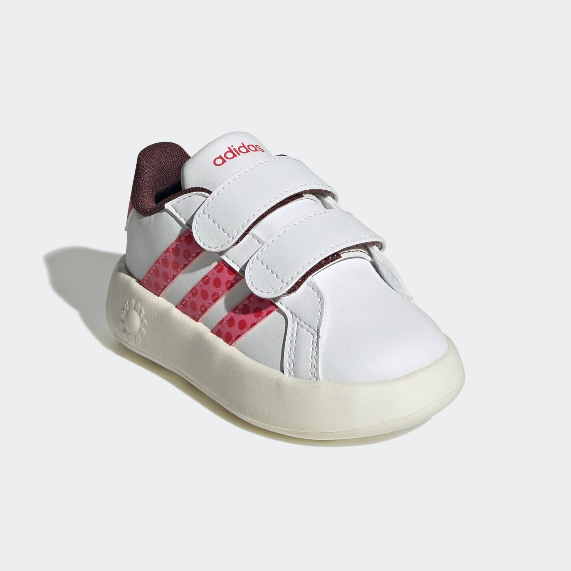 adidas Sportswear Klettschuh »ADIDAS X DISNEY MINNIE MAUS GRAND COURT 2.0 KIDS«, Design auf den Spuren des adidas Superstar, für Kinder von adidas Sportswear