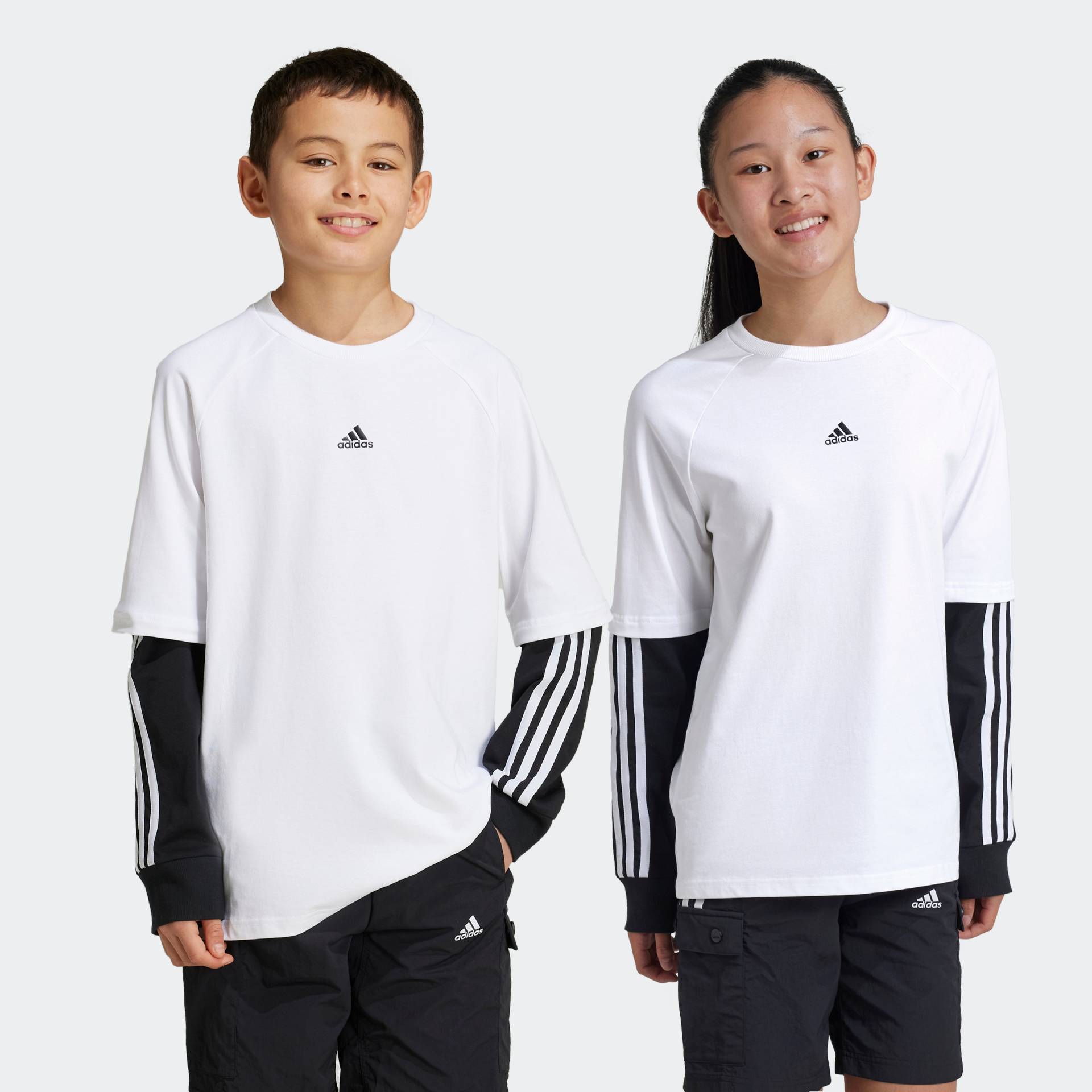 adidas Sportswear Langarmshirt »J JAM 2IN1 LS« von adidas Sportswear