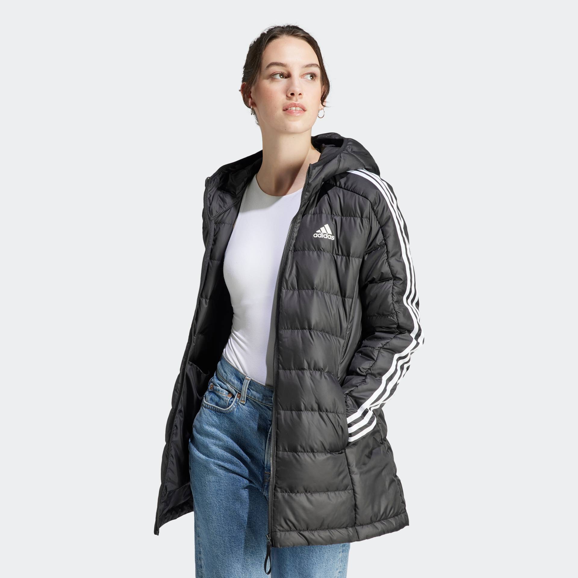 adidas Sportswear Outdoorjacke »W ESS 3S L D HP« von adidas Sportswear