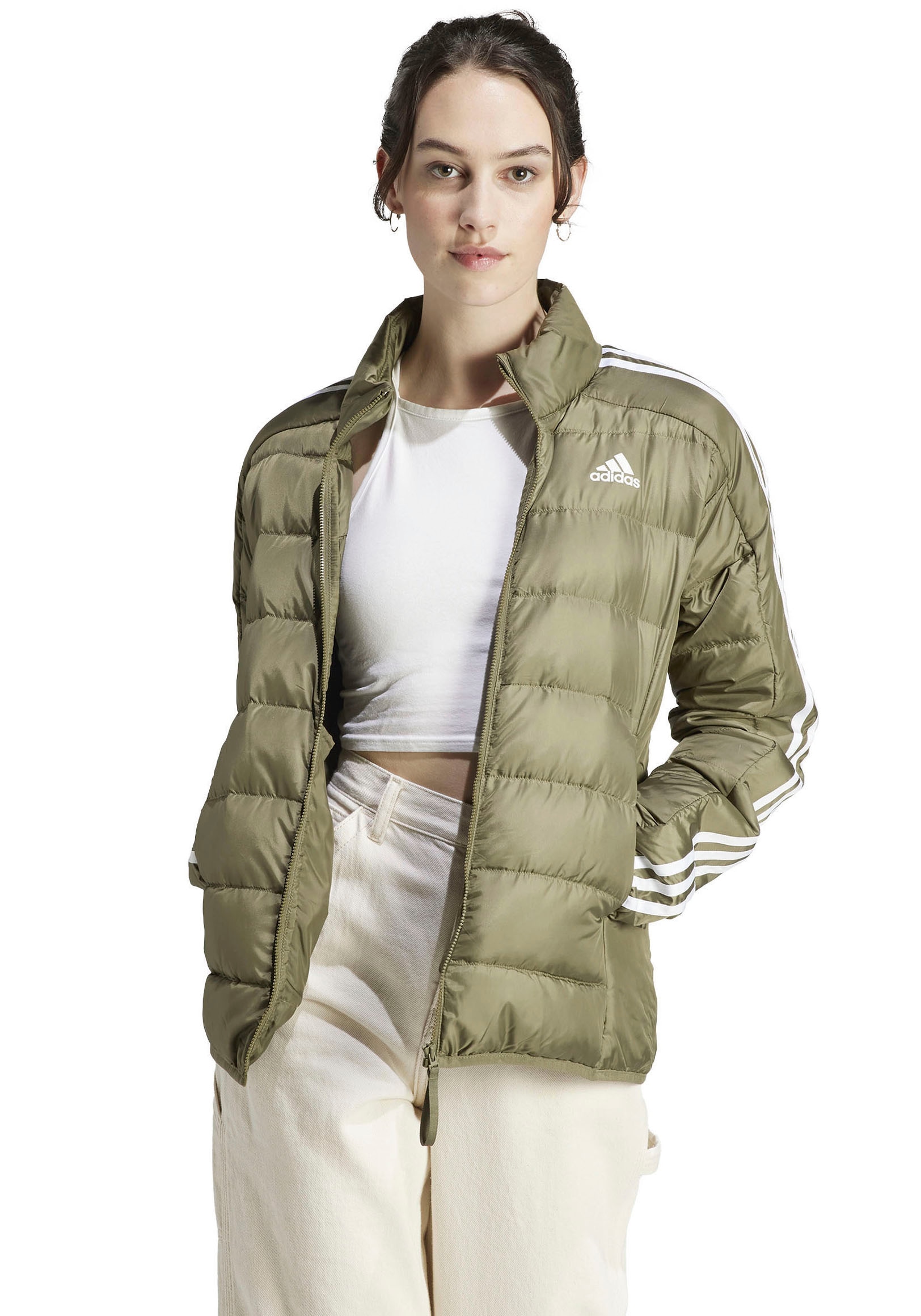 adidas Sportswear Outdoorjacke »W ESS 3S L D J« adidas Sportswear Outdoorjacke »W ESS 3S L D J« von adidas Sportswear