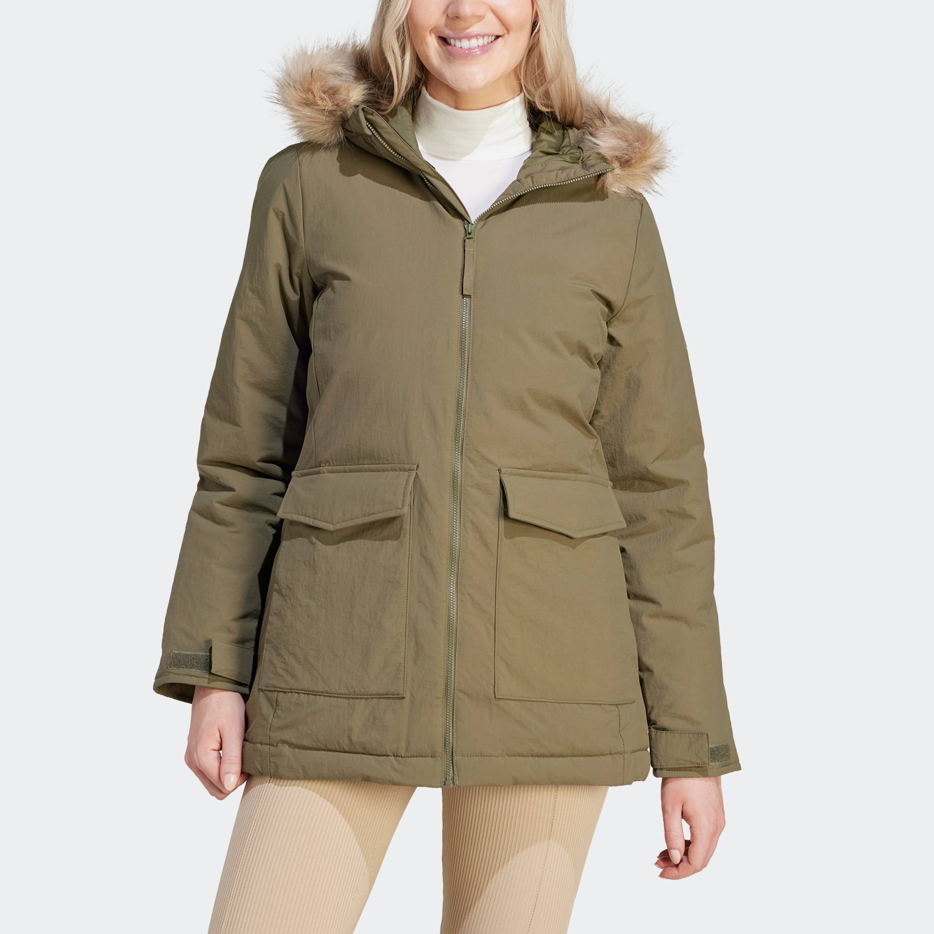 adidas Sportswear Outdoorjacke »W HO FUR PA« von adidas Sportswear