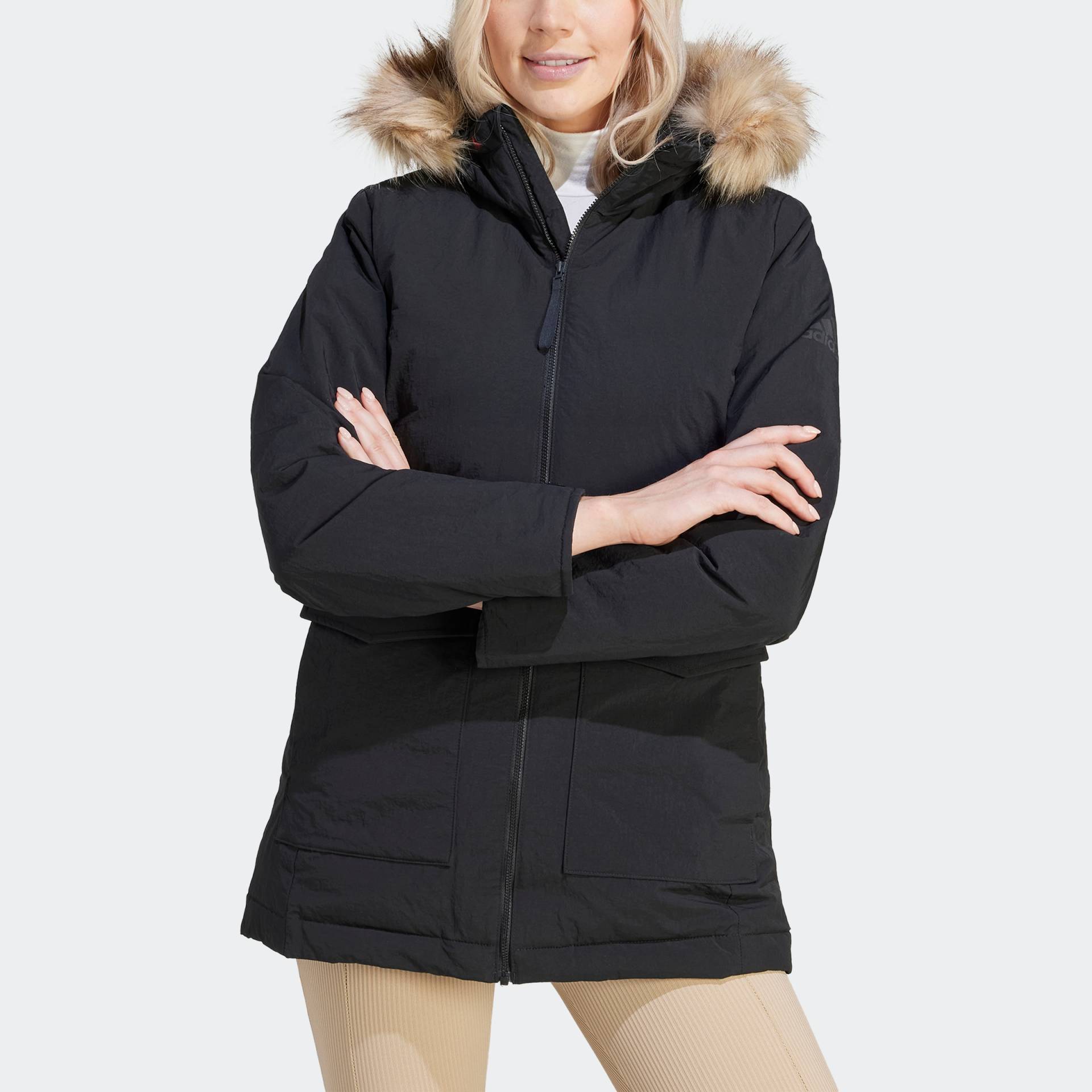 adidas Sportswear Outdoorjacke »W HO FUR PA« von adidas Sportswear