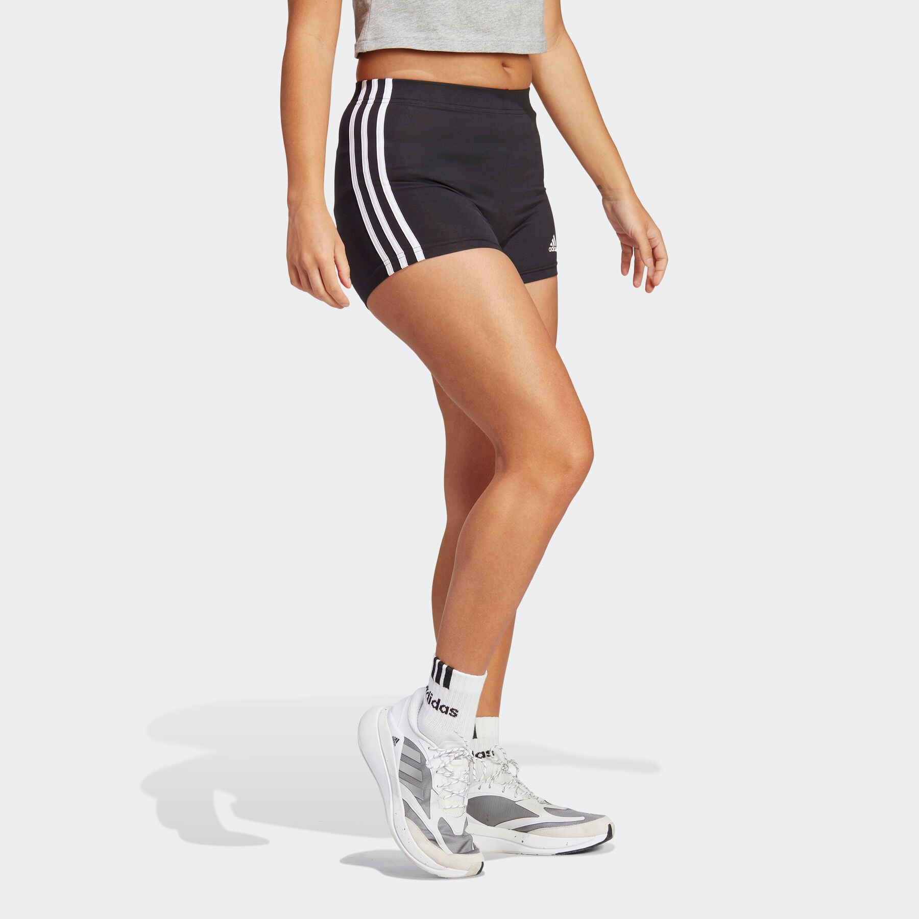 adidas Sportswear Shorts »ESSENTIALS 3-STREIFEN SINGLE JERSEY BOOTY«, (1 tlg.) von adidas Sportswear
