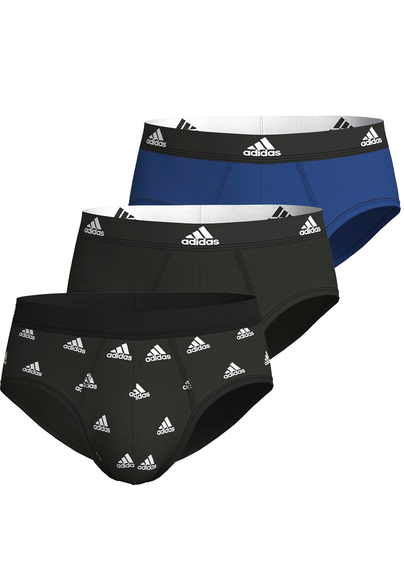 adidas Sportswear Slip »"Active Flex Cotton"«, (3er-Pack), mit Real Cool Cotton-Technologie von adidas Sportswear