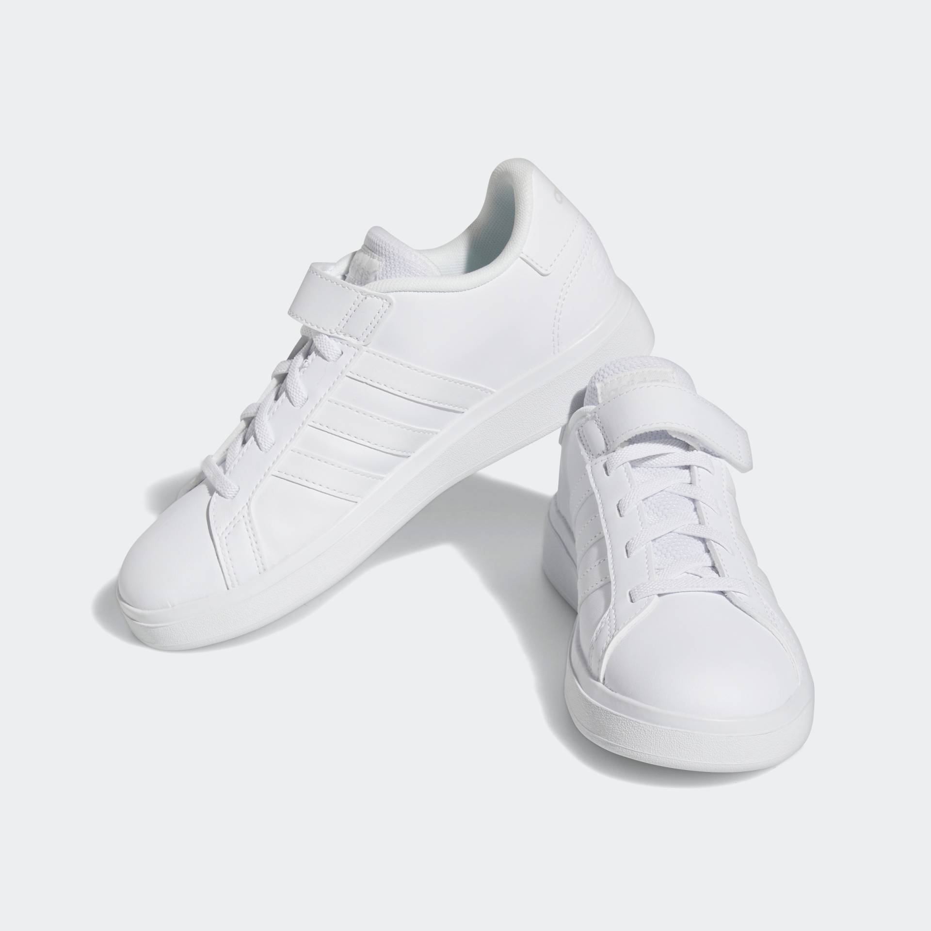 adidas Sportswear Klettschuh »GRAND COURT COURT ELASTIC LACE AND TOP STRAP«, Design auf den Spuren des adidas Superstar von adidas Sportswear