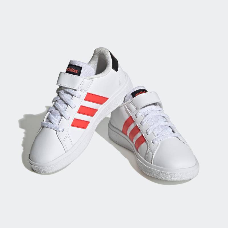 adidas Sportswear Sneaker »GRAND COURT COURT ELASTIC LACE AND TOP STRAP«, Design auf den Spuren des adidas Superstar von adidas Sportswear