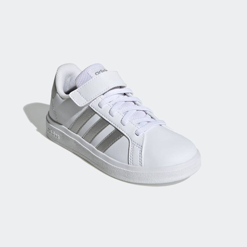 adidas Sportswear Klettschuh »GRAND COURT COURT ELASTIC LACE AND TOP STRAP«, Design auf den Spuren des adidas Superstar von adidas Sportswear