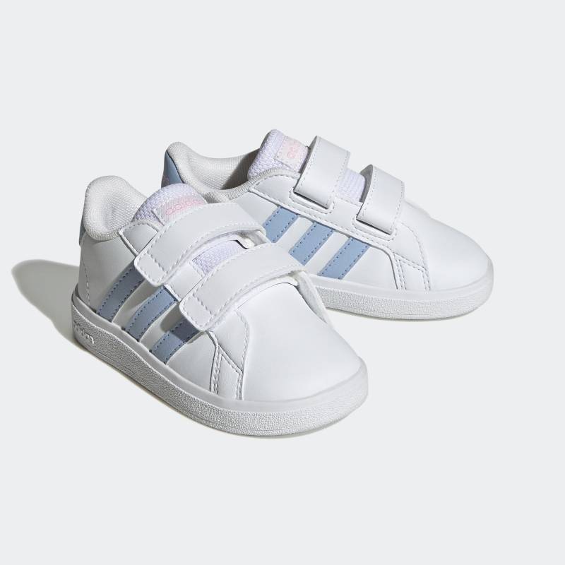 adidas Sportswear Sneaker »GRAND COURT LIFESTYLE HOOK AND LOOP«, Design auf den Spuren des adidas Superstar von adidas Sportswear