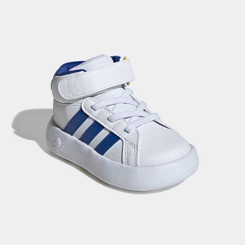 adidas Sportswear Sneaker »GRAND COURT MID KIDS«, Design auf den Spuren des adidas Superstar, für Kinder von adidas Sportswear