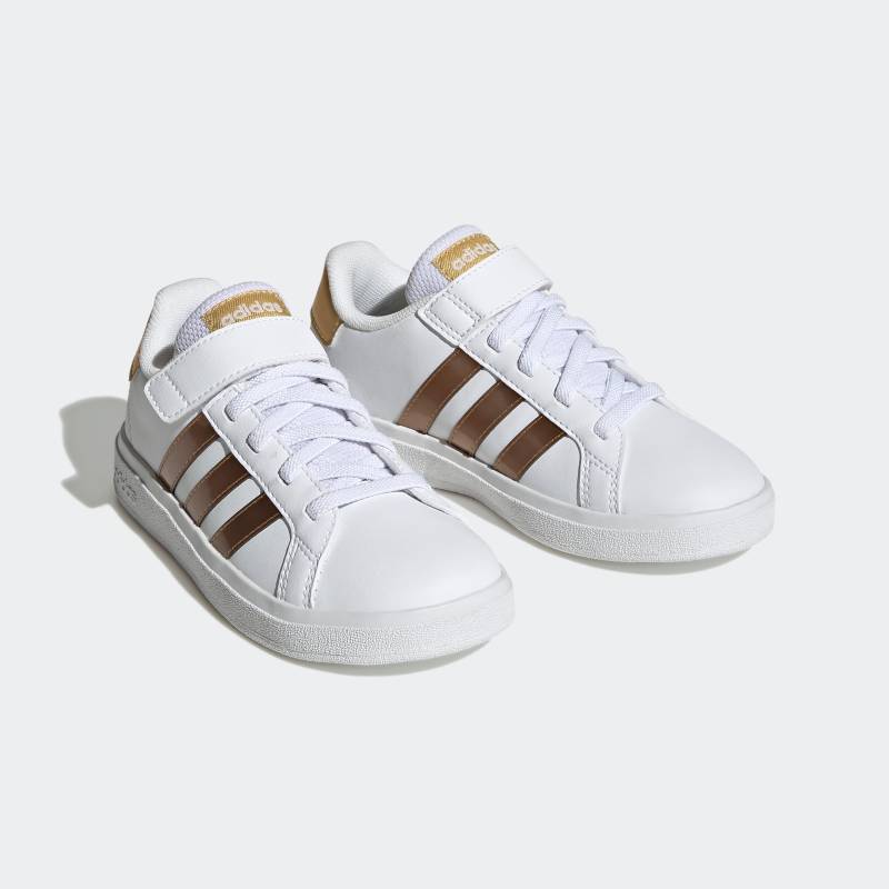 adidas Sportswear Sneaker »GRAND COURT SUSTAINABLE LIFESTYLE COURT ELASTIC LACE AND TOP STRAP«, Design auf den Spuren des adidas Superstar von adidas Sportswear