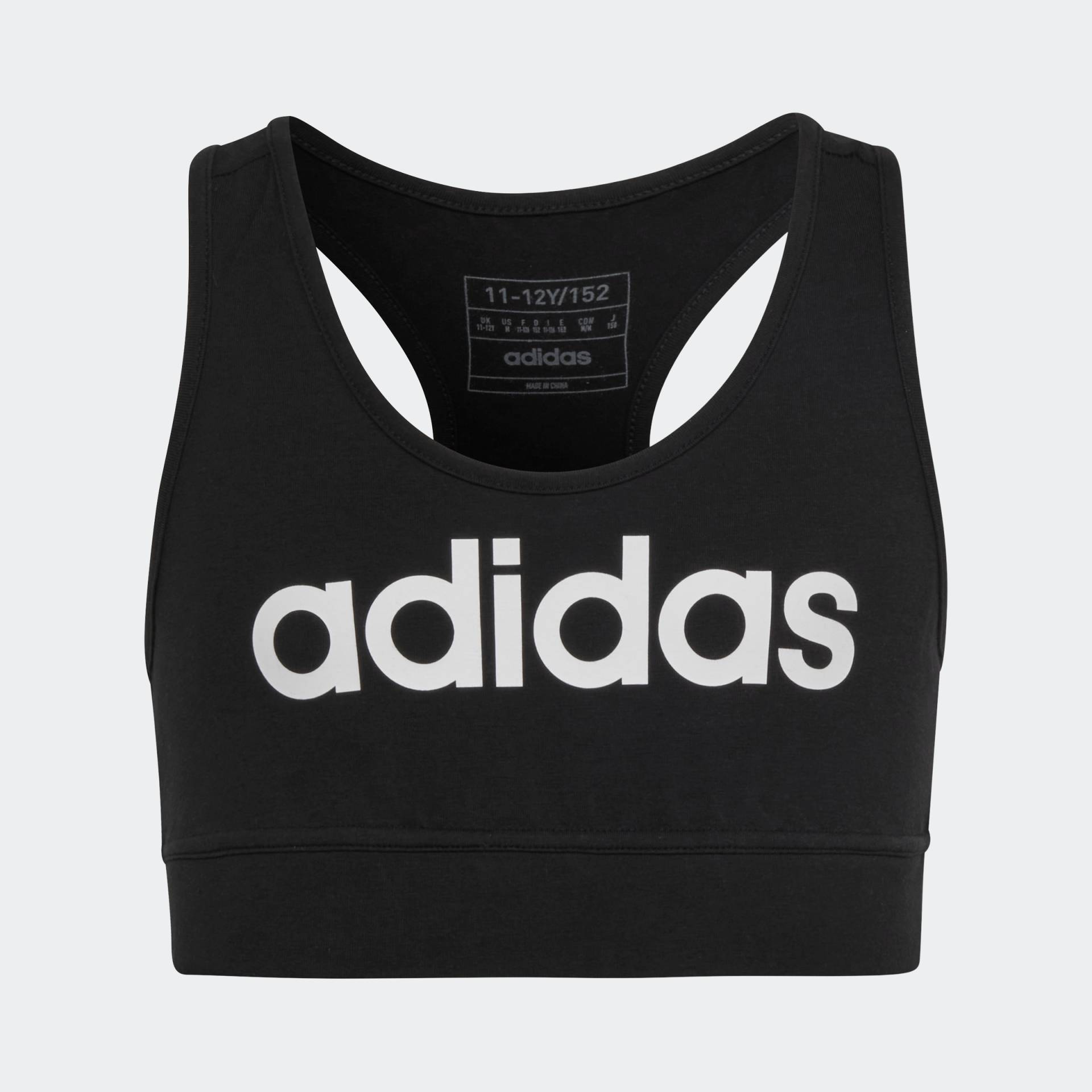 adidas Sportswear Sport-BH »ESSENTIALS LINEAR LOGO COTTON BUSTIER« von adidas Sportswear